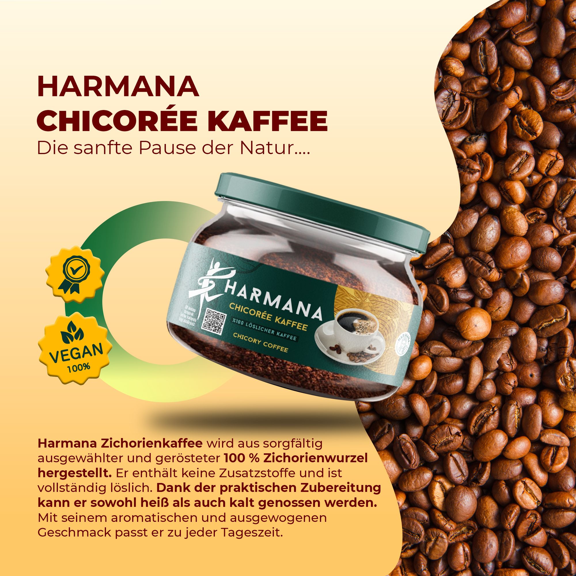 HARMANA Chicorée Kaffee