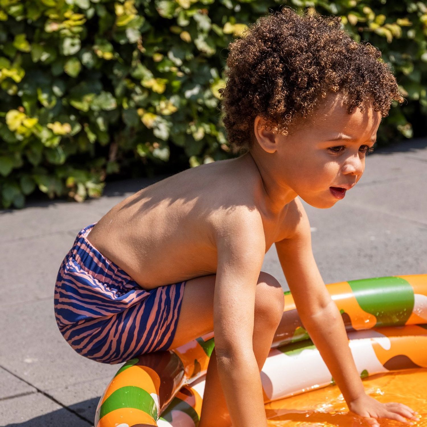 Swim Essentials UV Schwimmhose für Jungen Zebra Muster /4