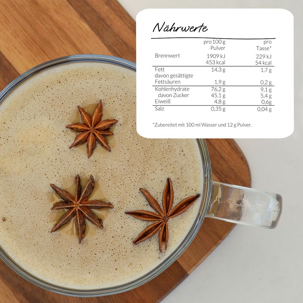 Pelster's Chai Tee mit Haferdrink