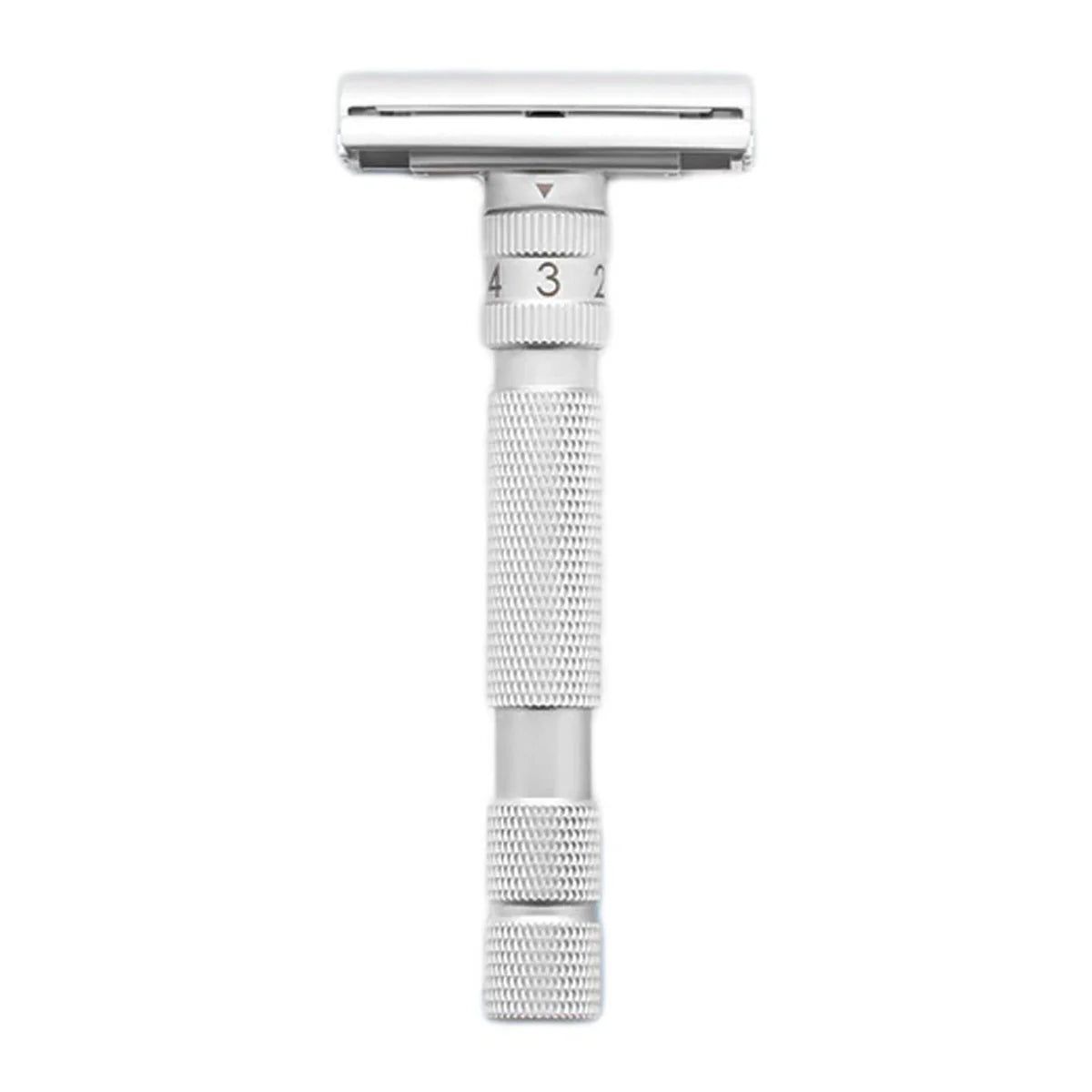Rockwell Rockwell Razors T2 Rasierhobel – gebürstetes Chrom