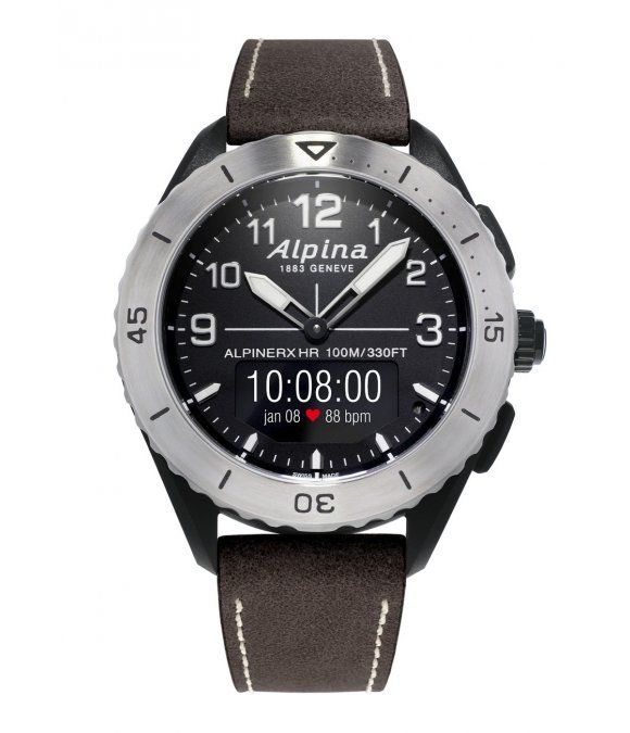 Pulsuhr / Tracker Alpina - Armbanduhr - Herren - Quarz - AlpinerX - AL-284LBBW5SAQ6