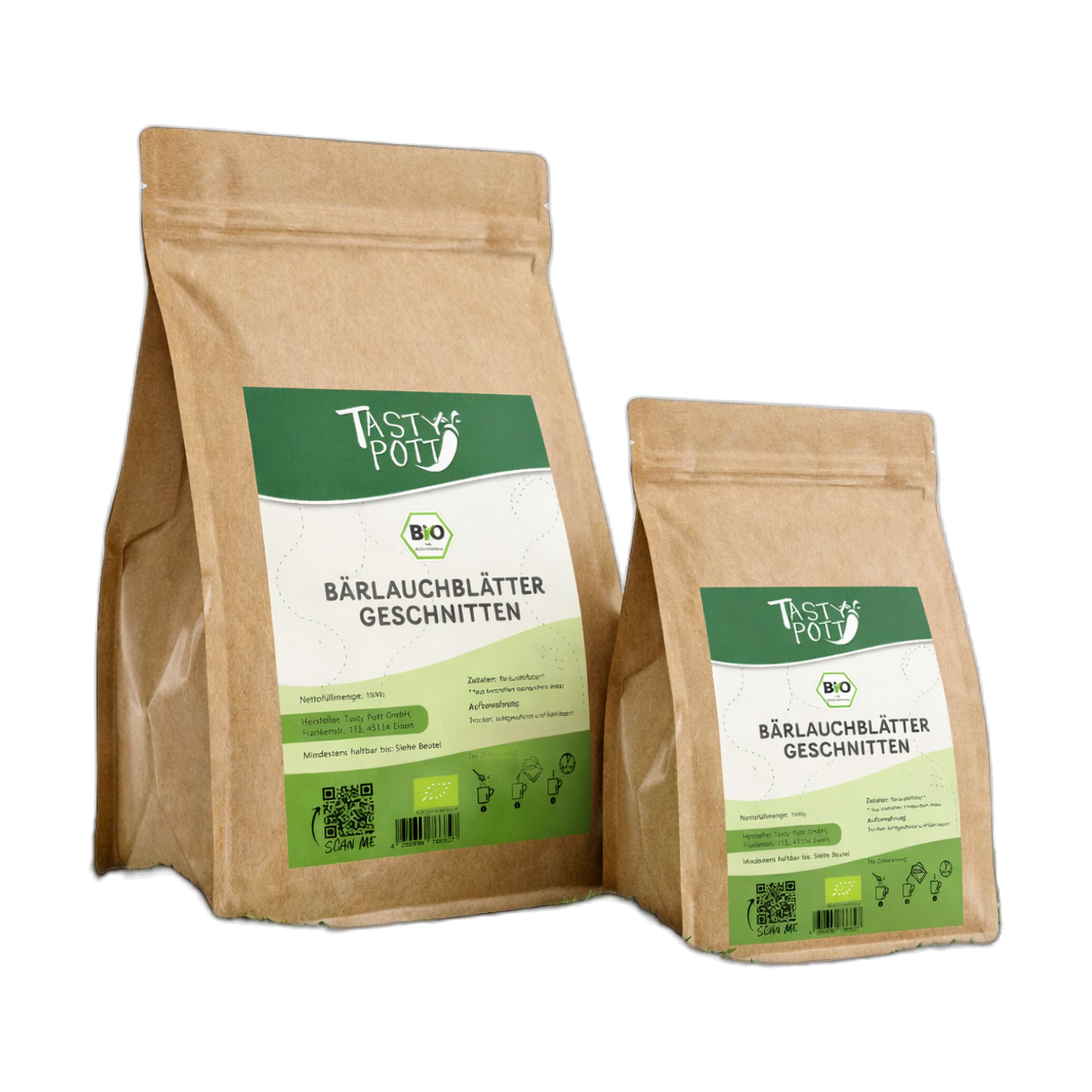 Tasty-Pott Tasty Pott Bio Bärlauch getrocknet & geschnitten 100 g