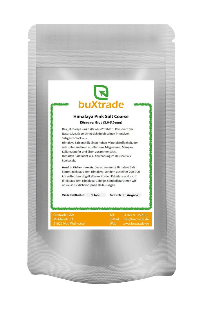 buXtrade Himalaya Salz Pink Coarse