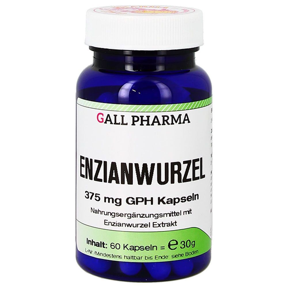 Racine de gentiane 375 mg GPH