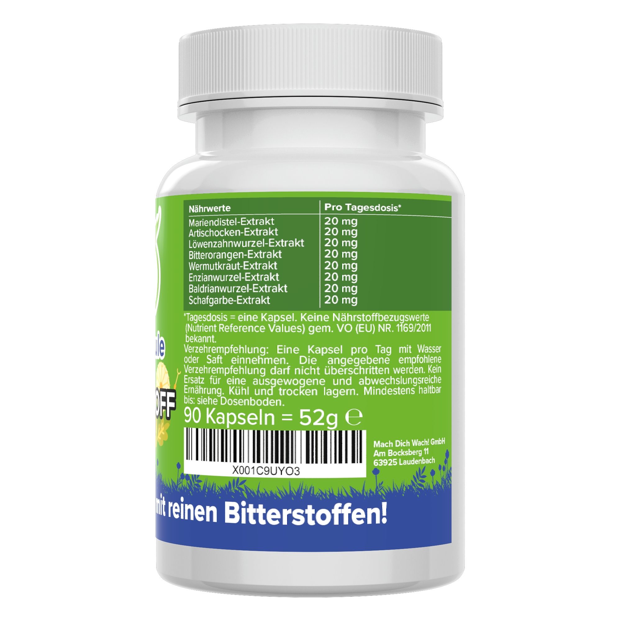 Bitterstoff Kapseln - Vitamineule® 90 St