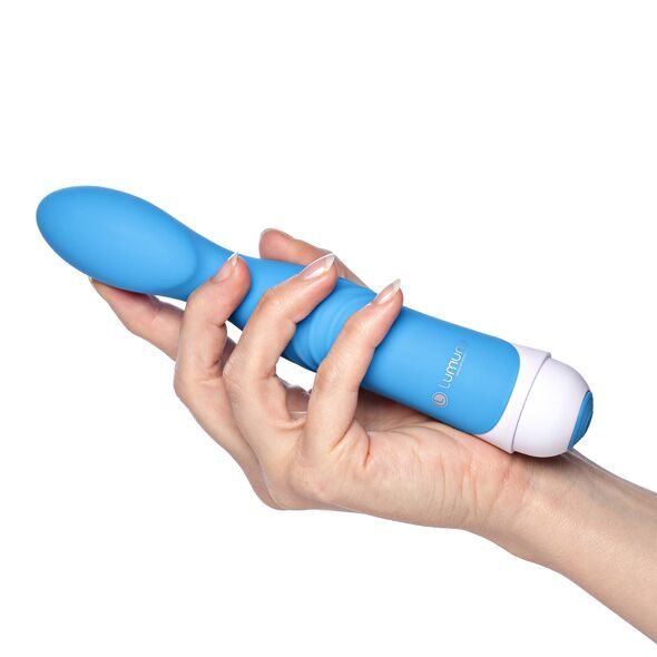 Lumunu Silikonvibrator "Charmeur" (blau)