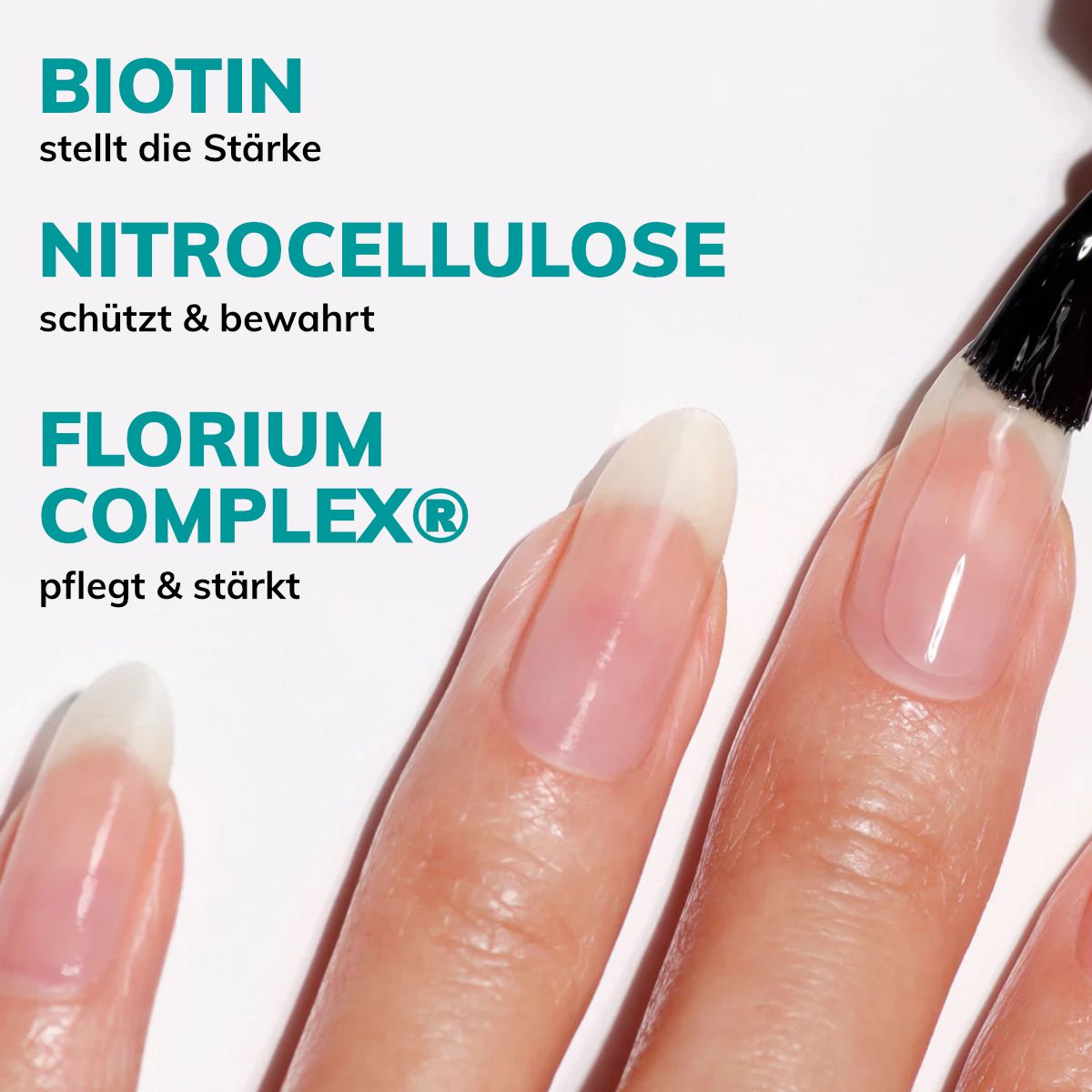 LONDONTOWN kur Nail Hardener & Base Coat stärkender Unterlack