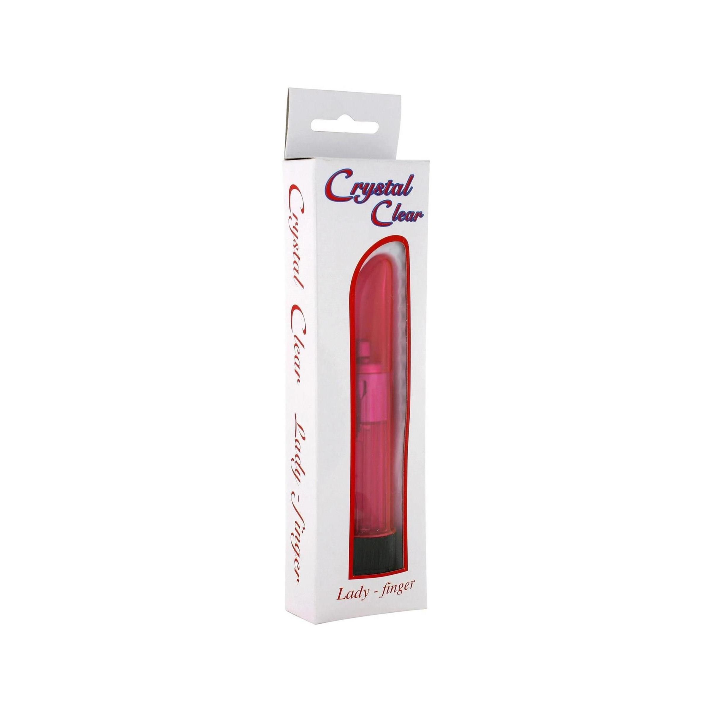 Seven Creations - Crystal Ladyfinger Vibrator