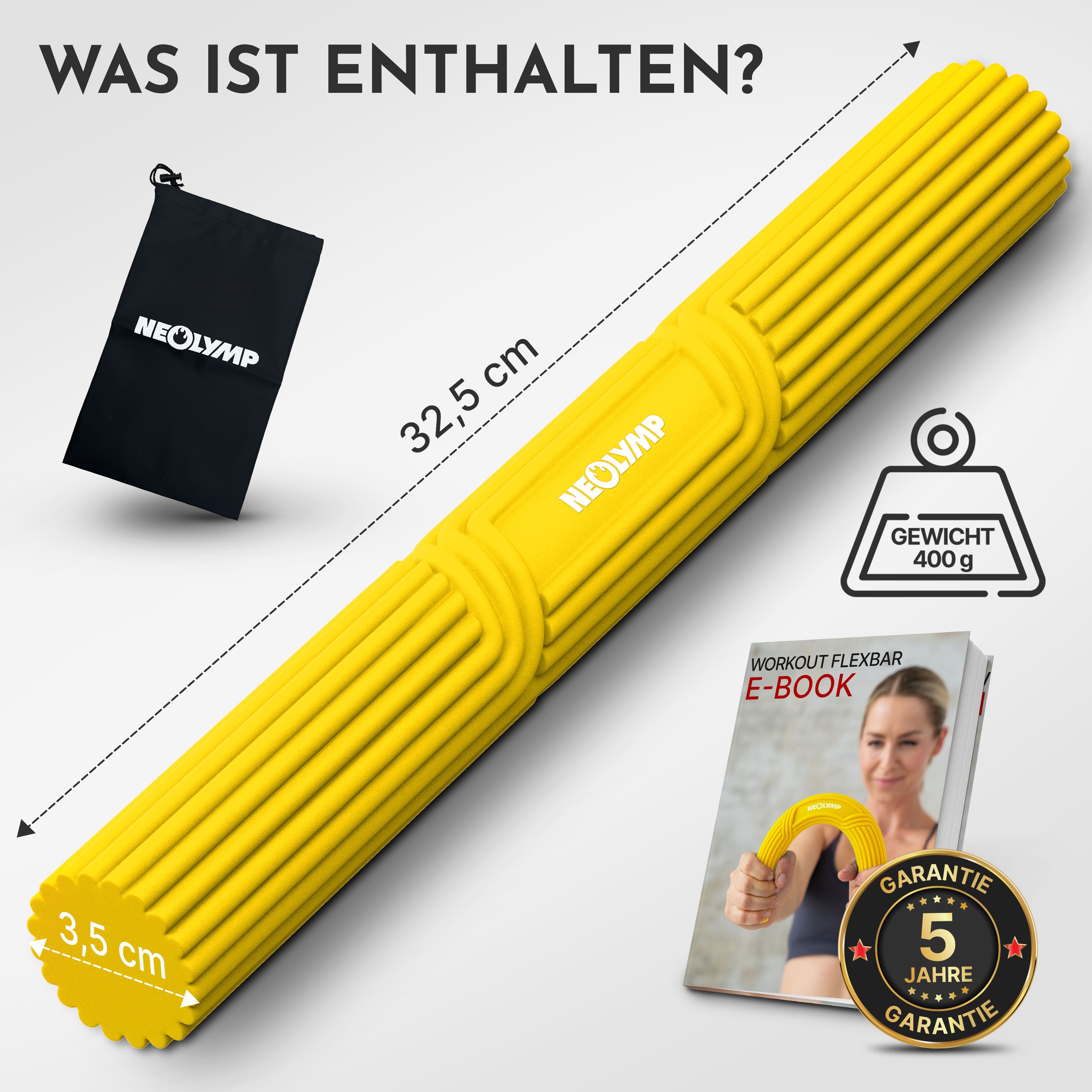 NEOLYMP Handtrainer Unterarmtrainer 3,2 kg