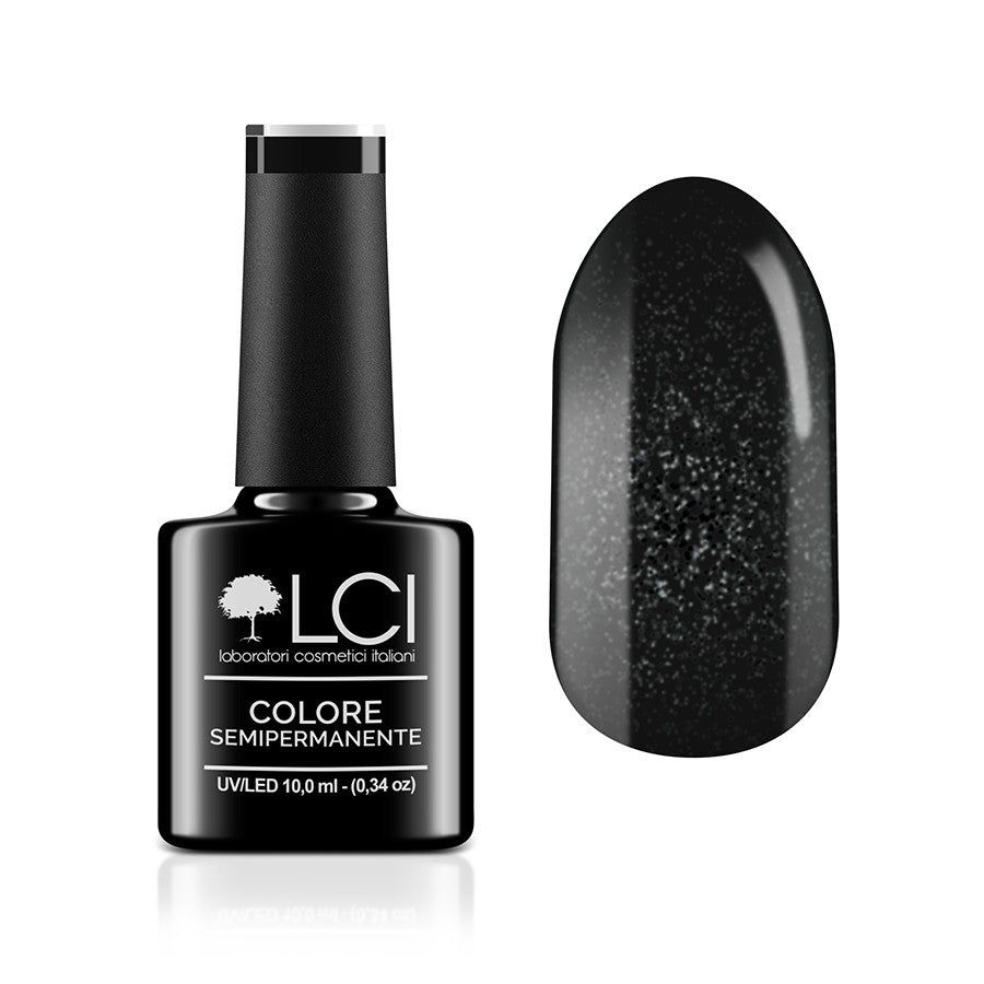 LCI Cosmetics - Smalto Semipermanente LCI - Nero Lavagna