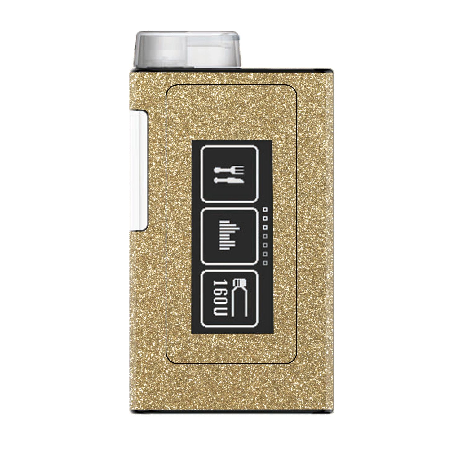 Diasticker® Mylife Ypsopump Sticker "Gold Glitzer"