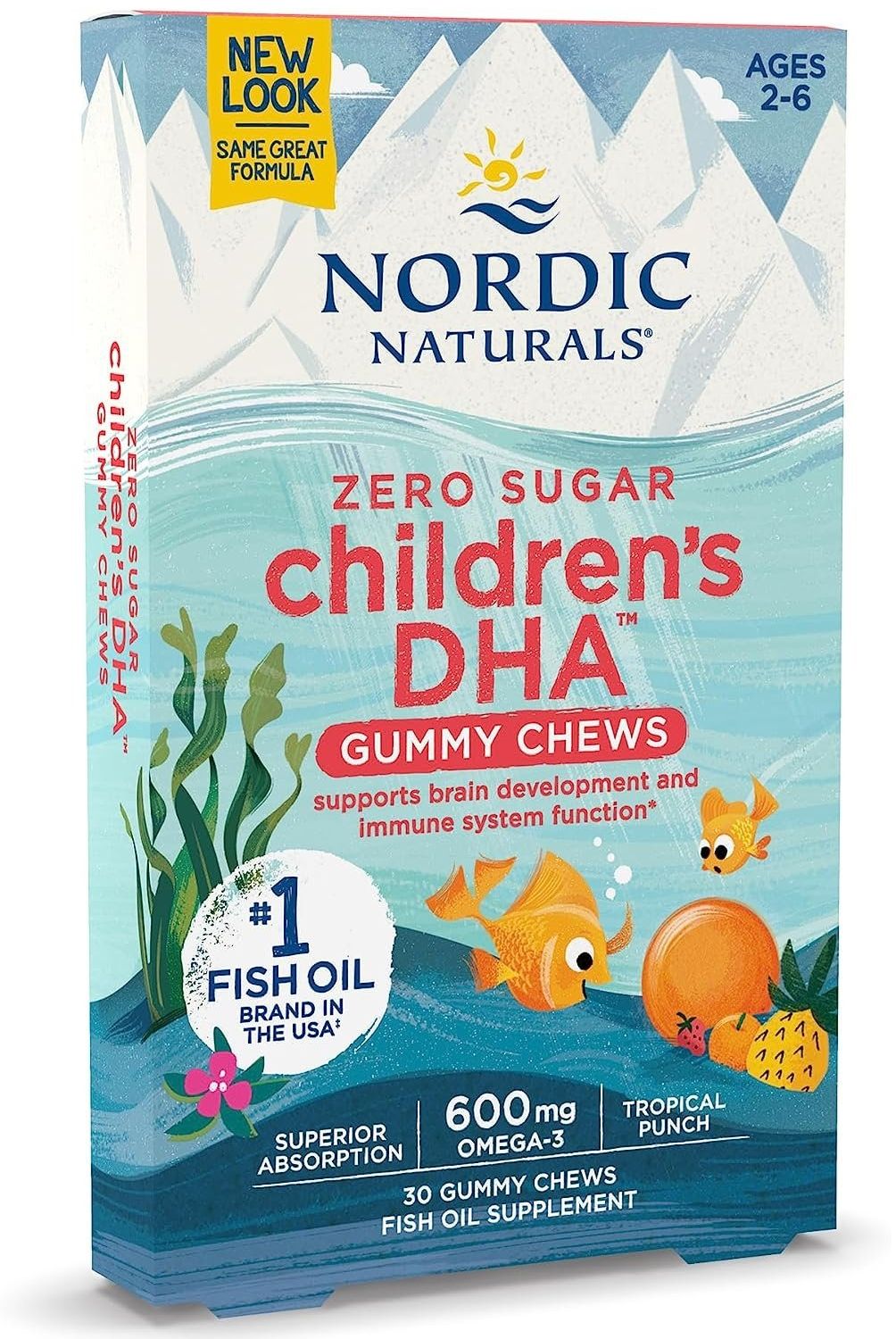 Nordic Naturals DHA für Kinder, 600 mg 30 St