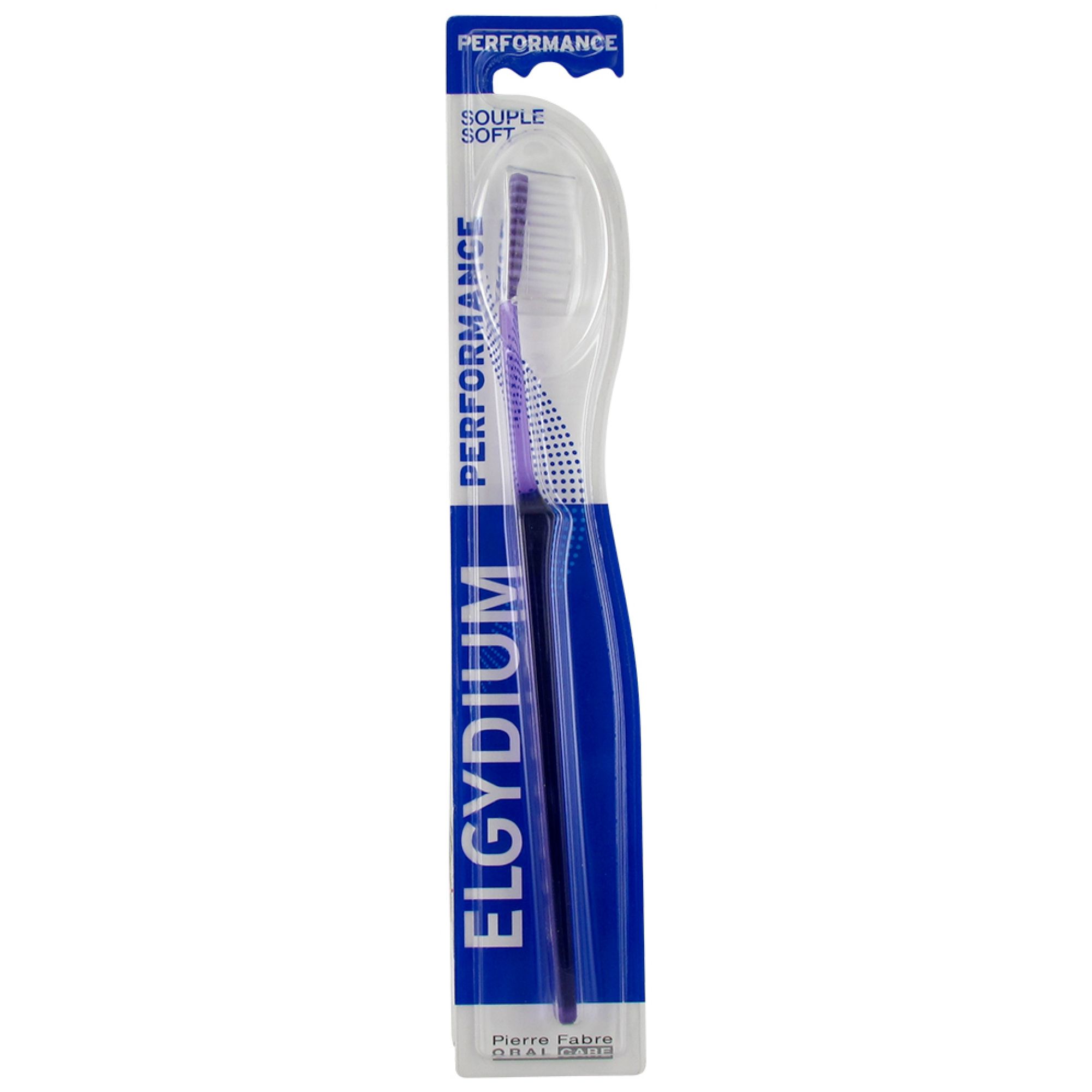 Elgydium Weiche Performance-Zahnbürste (Farbe: Violett) 4,5x1x24,4 cm