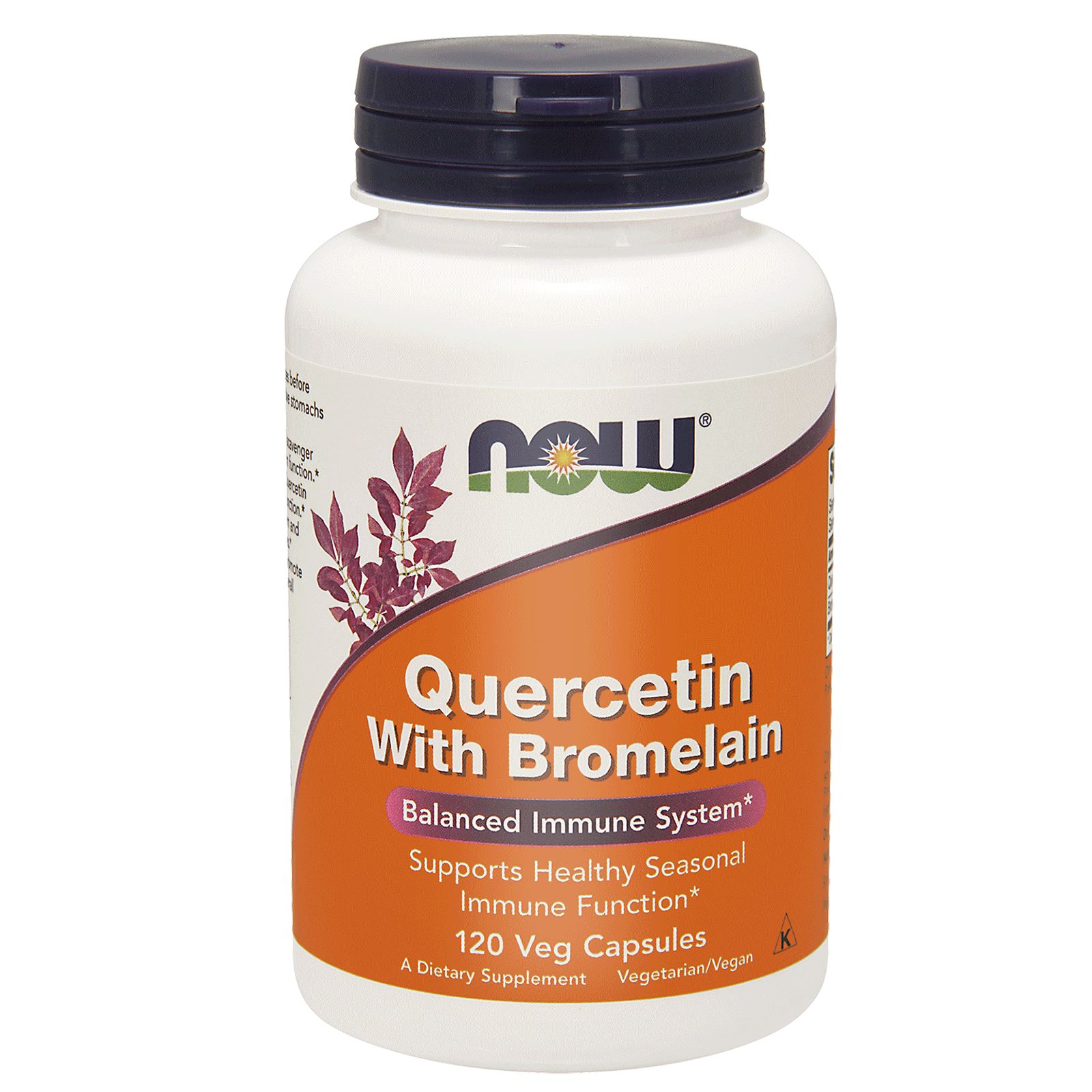 NOW Foods Quercetin mit Bromelain 120 St Kapseln