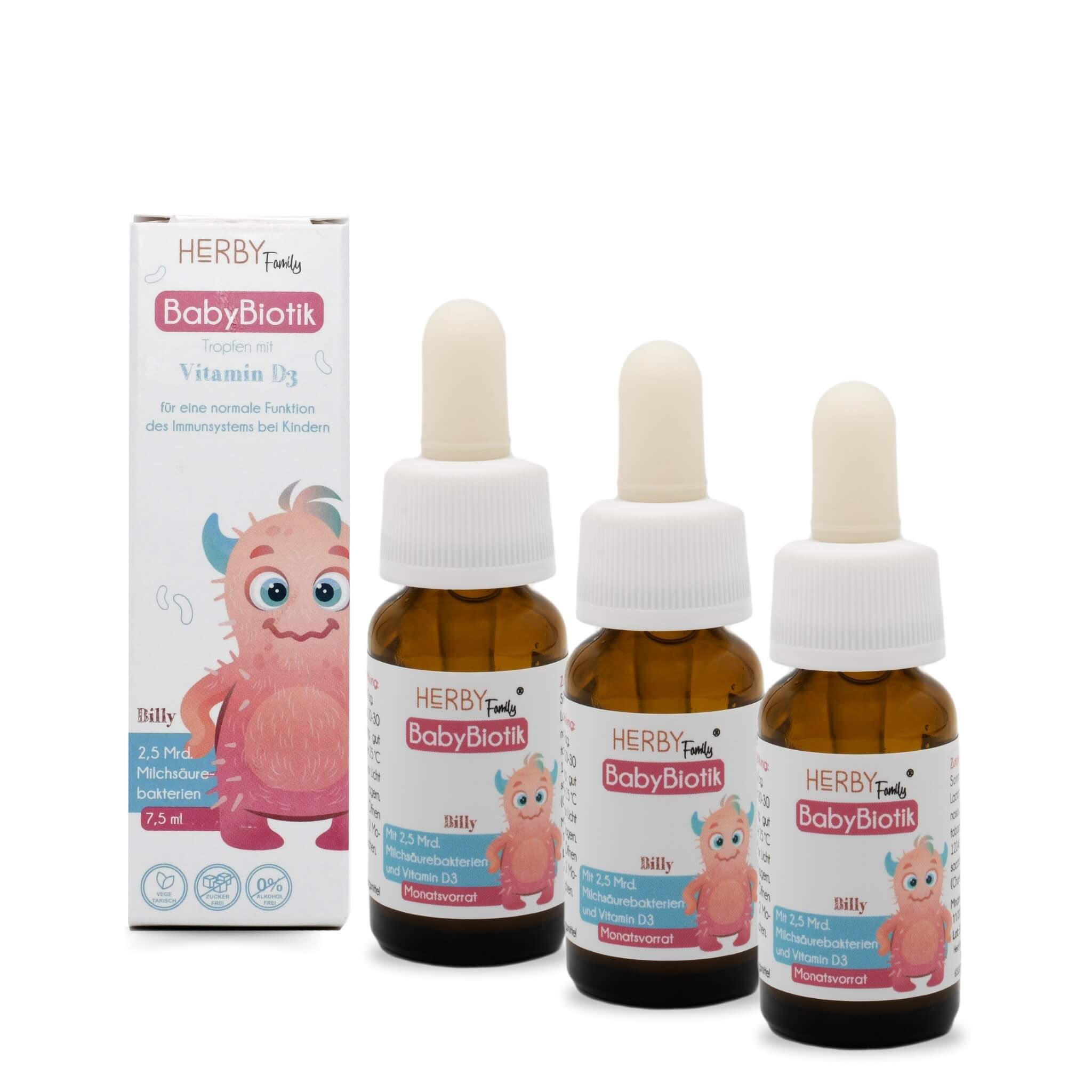 Herby Family® BabyBiotik Tropfen für Babys und Kinder