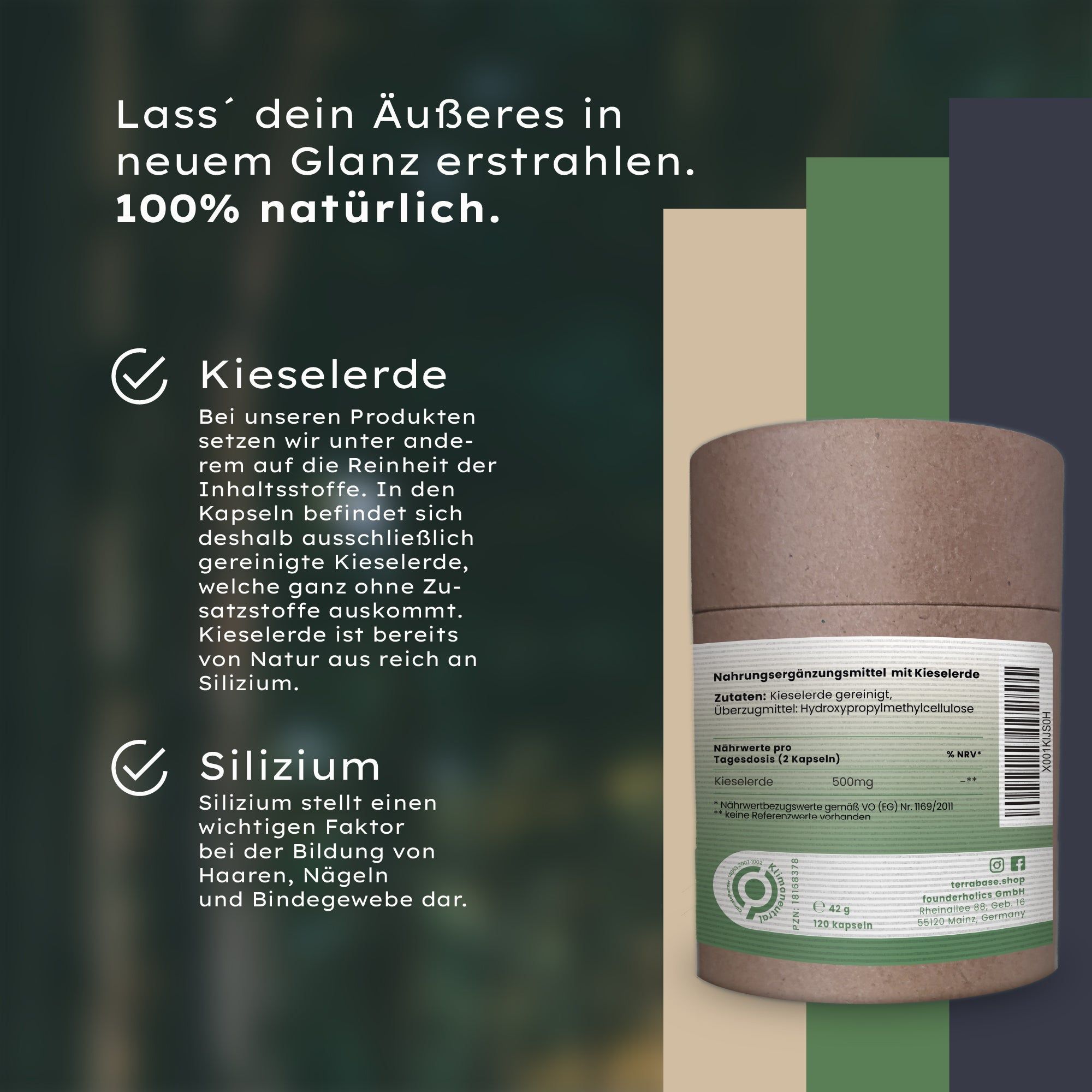 TerraBase® Kieselerde Kapseln