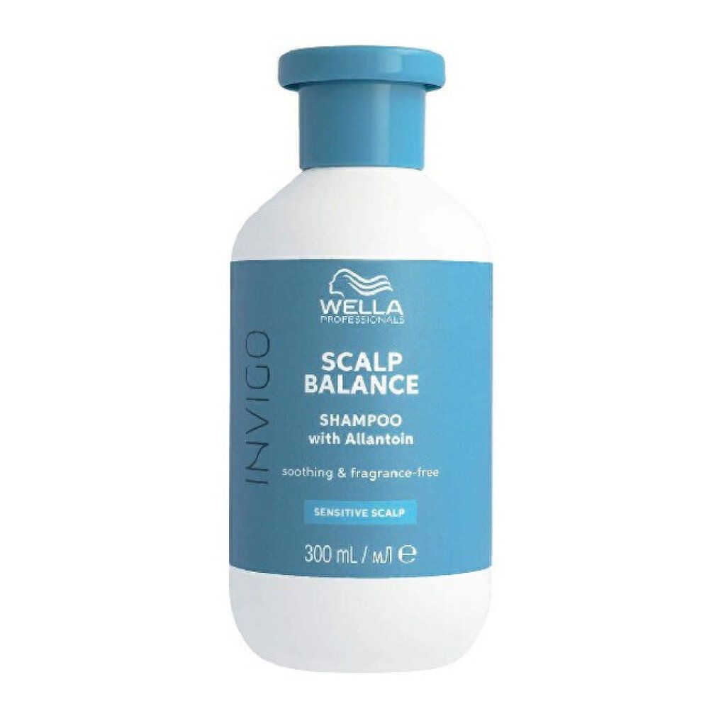 Wella Invigo Senso Calm Shampoo, 1000ml Flasche mit Allantoin.