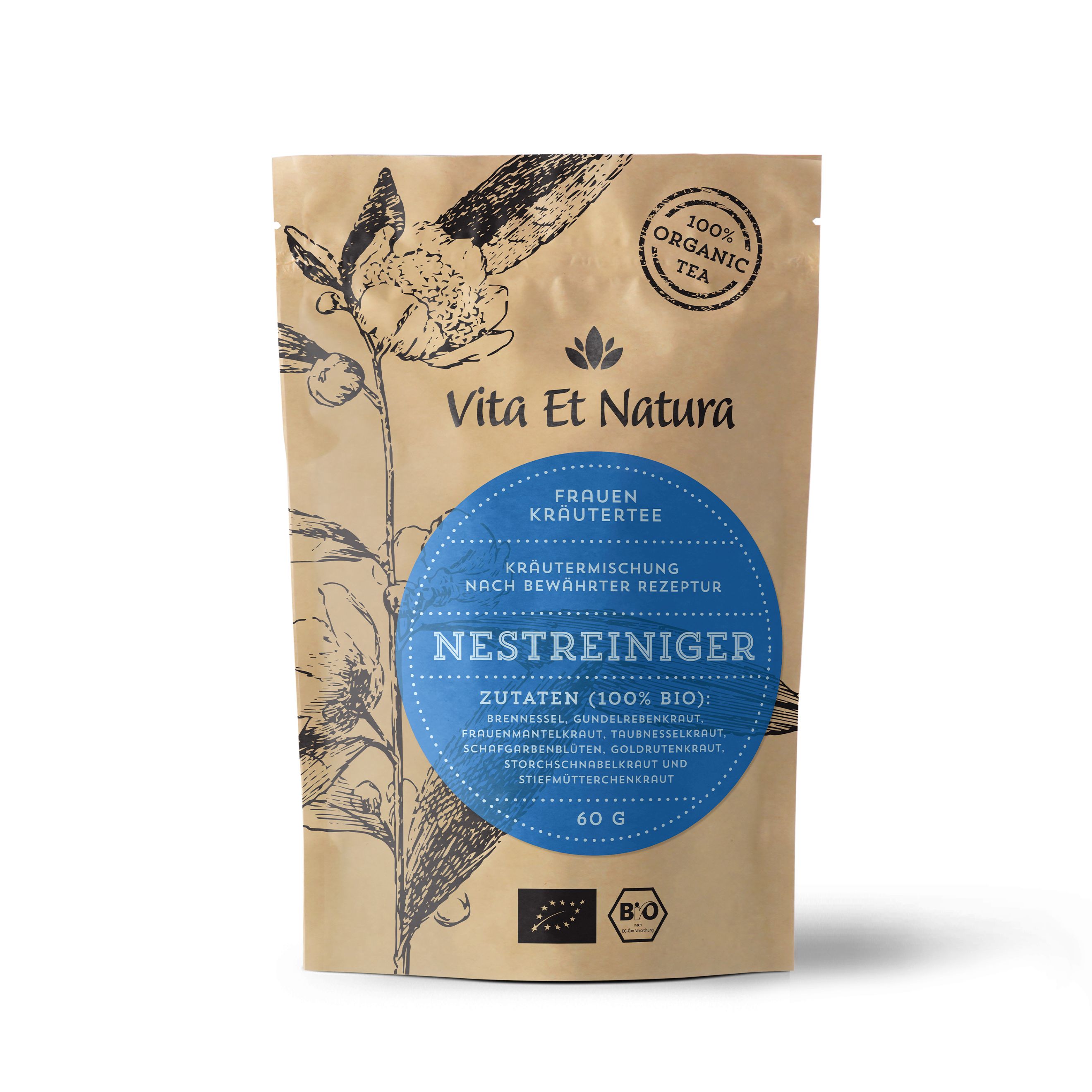 Nestreiniger® Tee - 100% biologisch - Vita Et Natura® Teemanufaktur