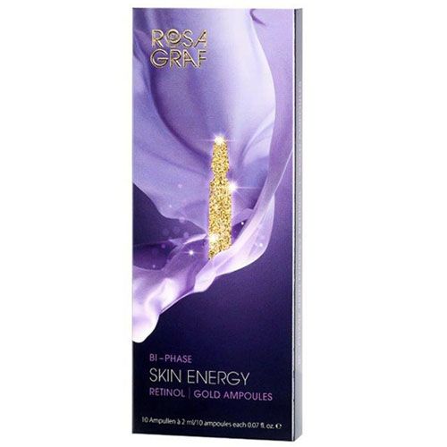 Rosa Graf Bi-Phase Skin Energy Retinol Gold Ampoules 10x2 ml