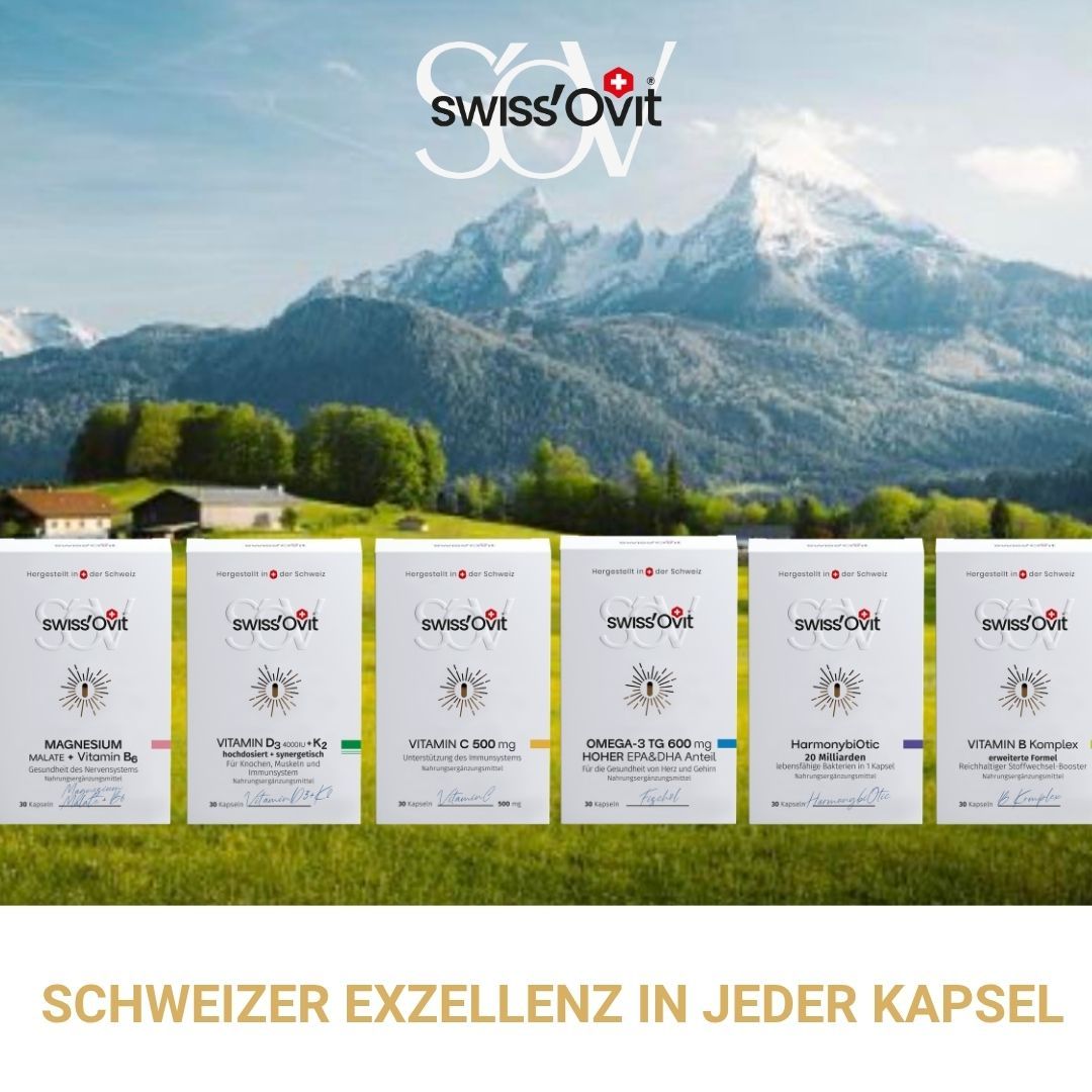SwissOvit Magnesium-Malat + Vitamin B6 Komplex