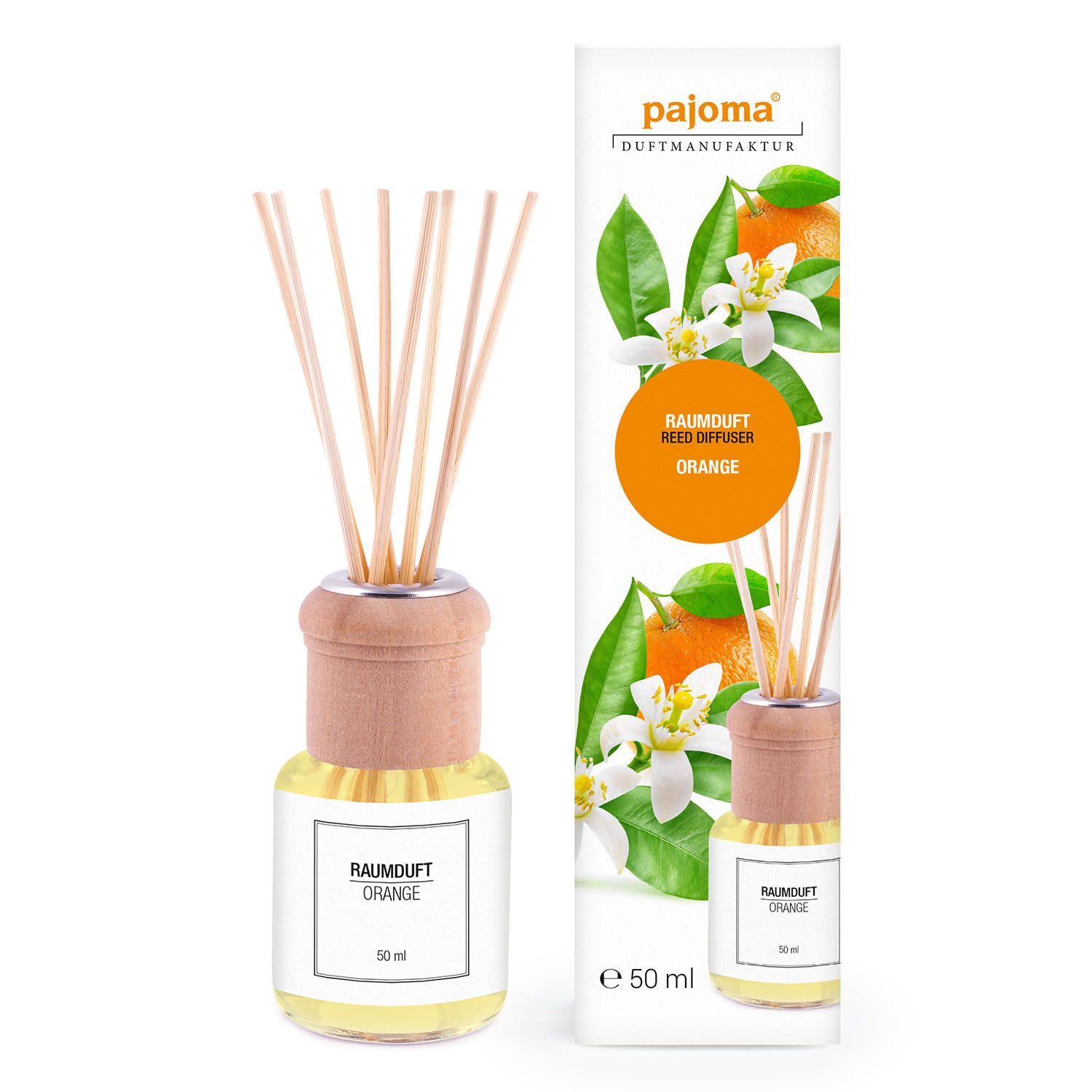 pajoma® Raumduft 50 ml inkl. Duftstäbchen, Orange