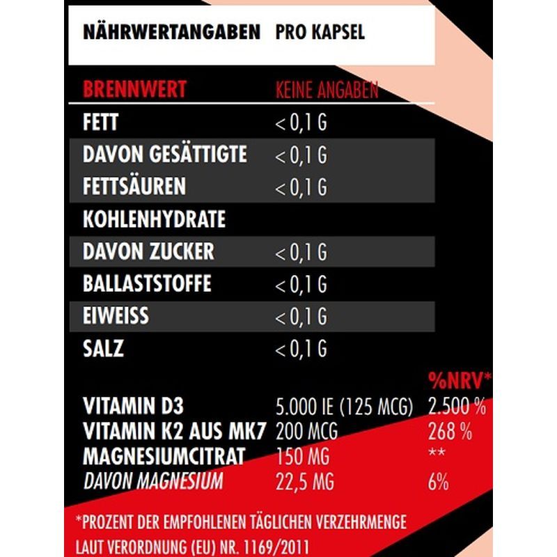 Big Zone Vitamin D3 + K2 200 g