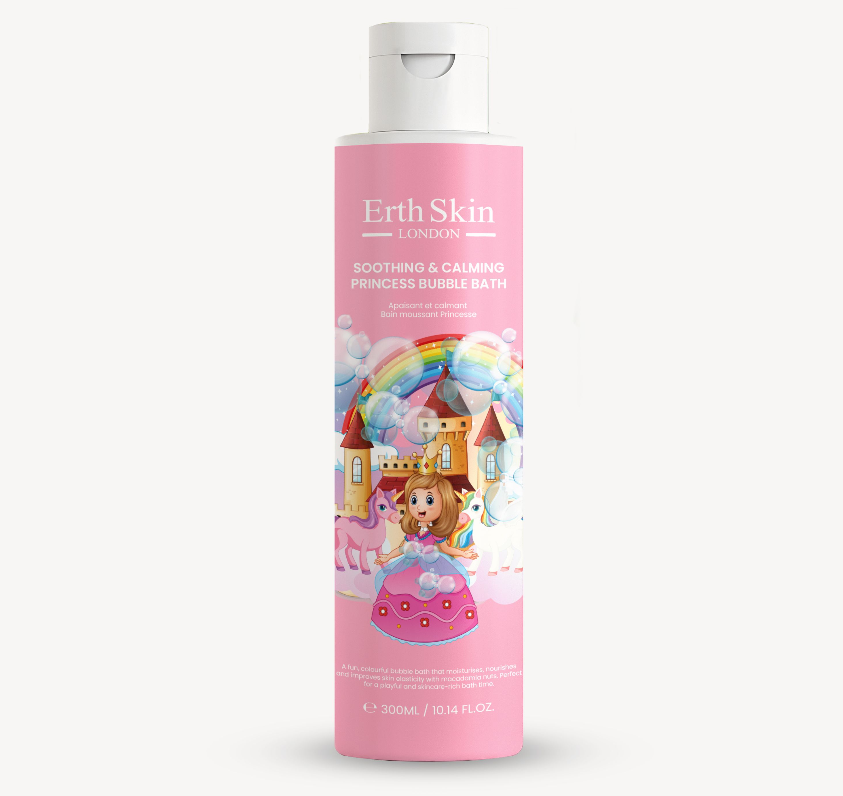 ErthSkin London  SOOTHING & CALMING PRINCESS BUBBLE BATH