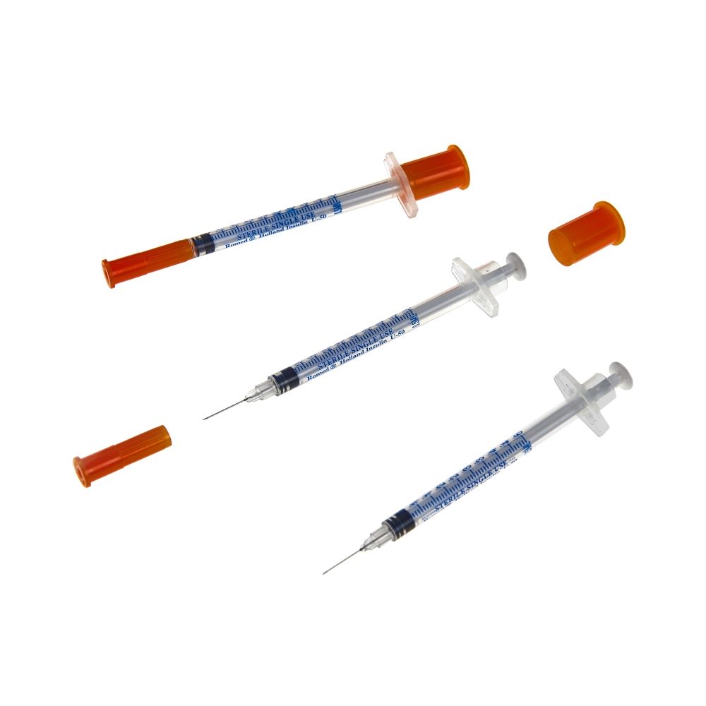 Romed Insulinspritzen U-50 steril 50 I.E. / 0,5 ml
