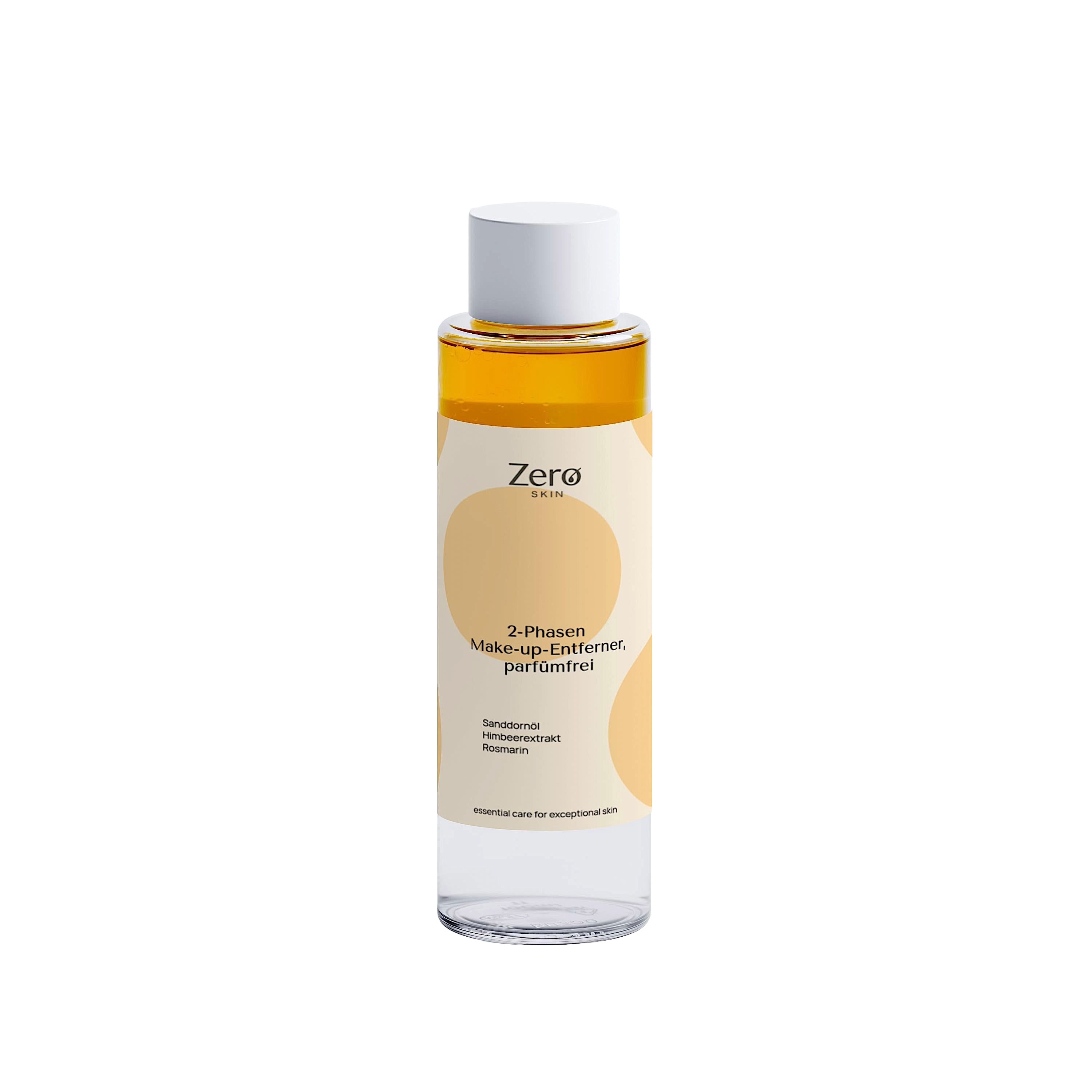 Zero Skin 2-Phase Make-up-Entferner, sanft reinigend beruhigend für alle Hauttypen
