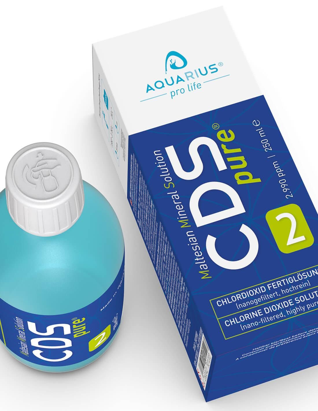AQUARIUS pro life - CDSpure | CDS/CDL Chlordioxid-Lösung