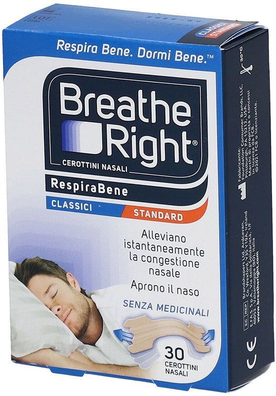 Breathe Right Klassische Nasenpflaster 30 Stück Pc Pflaster