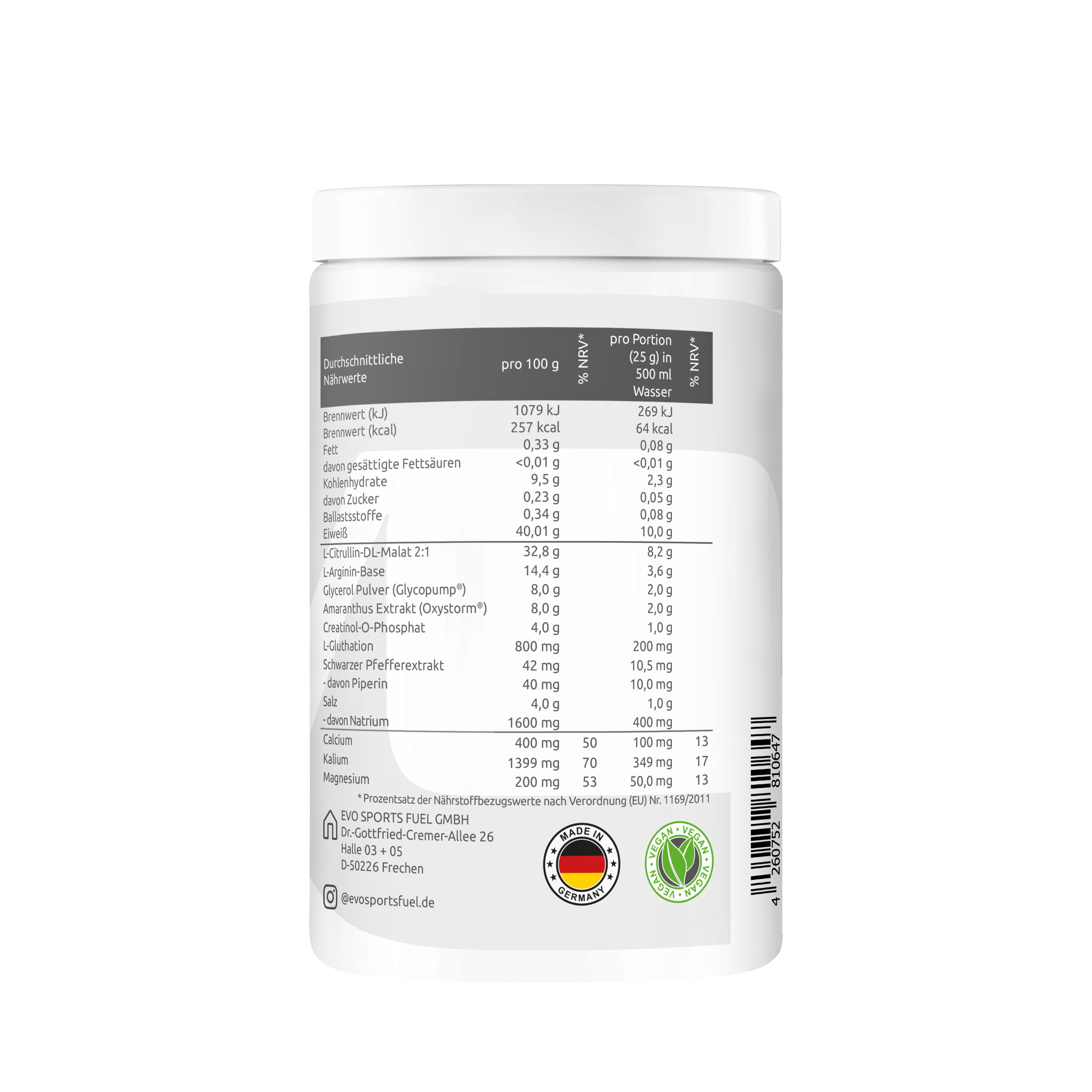 EVO Craft Pump Booster Saure Apfelringe