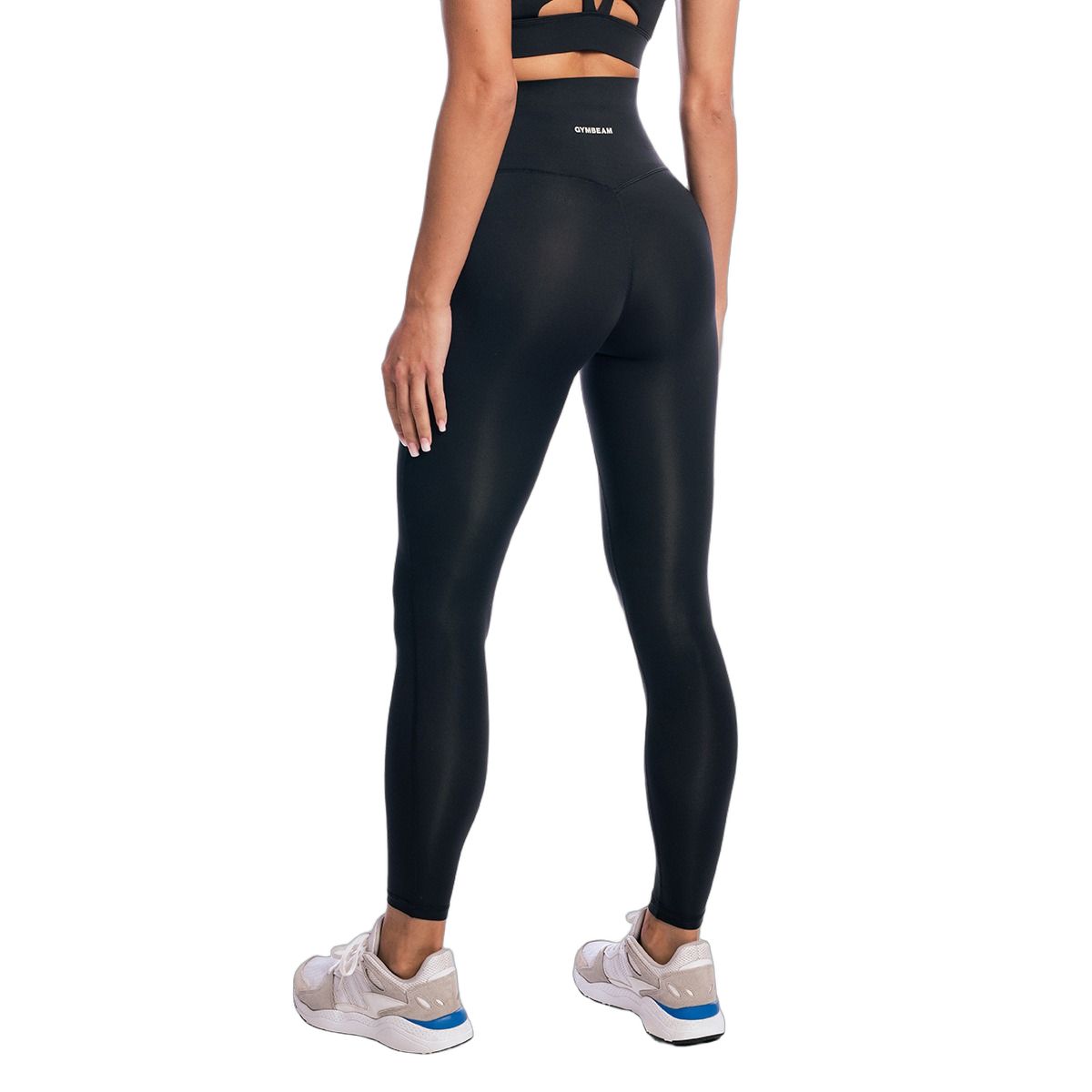 GymBeam Leggings Damen mit hoher Taille Black