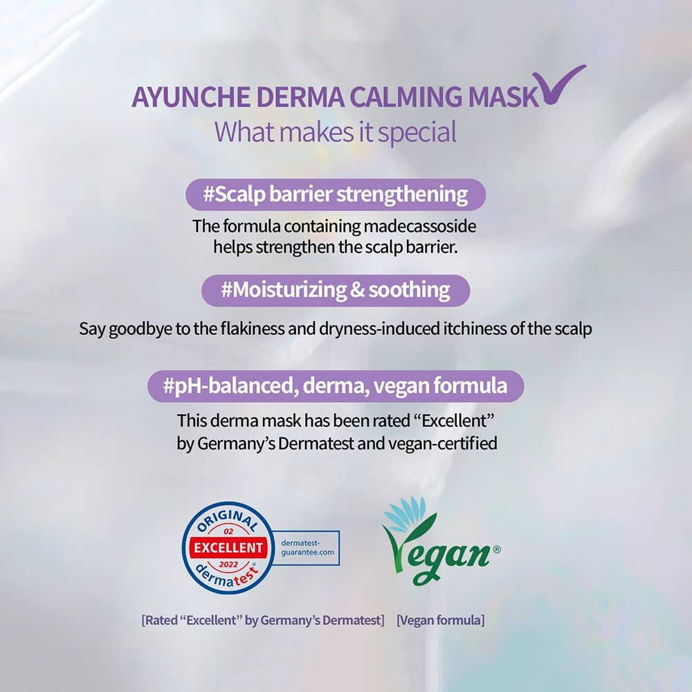 AYUNCHE Derma Calming Mask – Haarmaske für trockene, empfindliche Kopfhaut