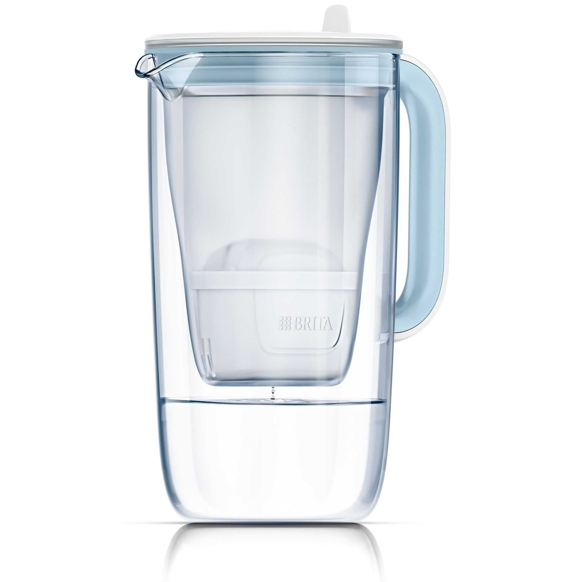 Brita Glas Kanne Model One Wasserfilter Kanne