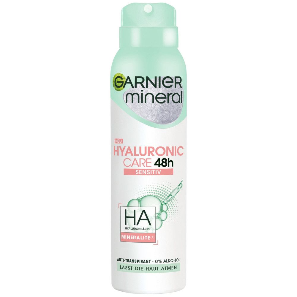 Garnier - Hyaluronic Care Mineral Antitranspirant – 48 Std. Sensitiv 150 ml