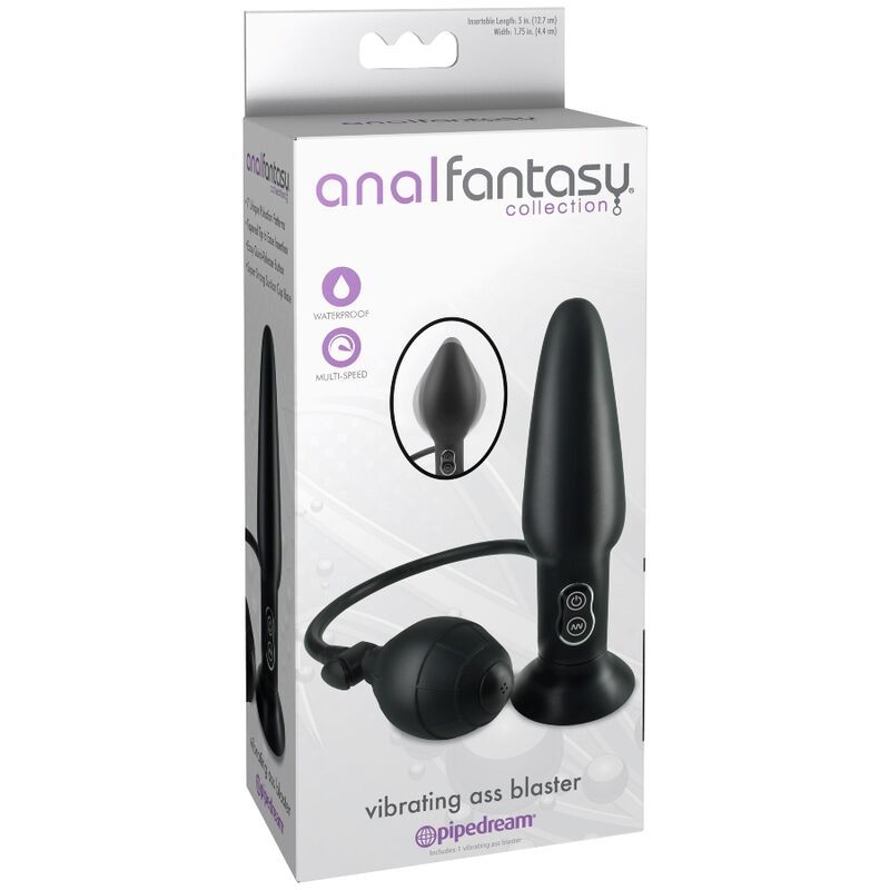 Anal Fantasy Collection - Vibrating Ass Blaster Blac