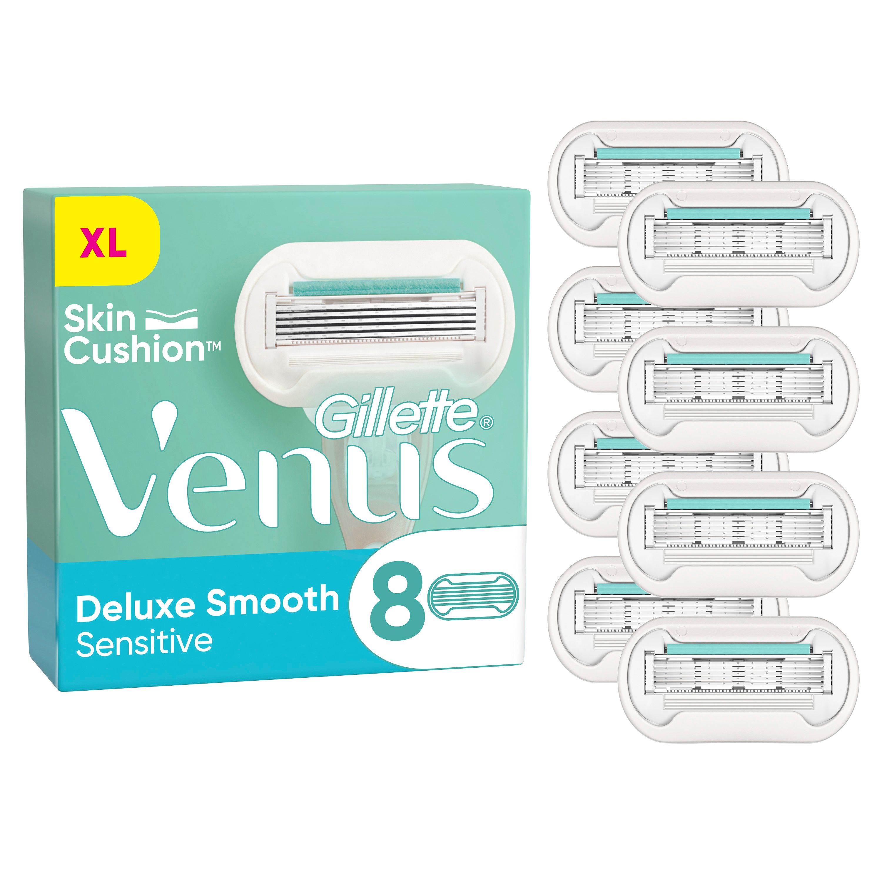 Gillette Venus - Damenrasierklingen "Deluxe Smooth Sensitiv"