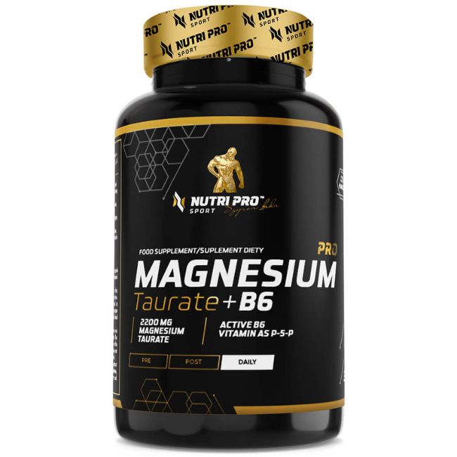 Nutri Pro Sport Magnesium PRO Taurat + B 60 Pc