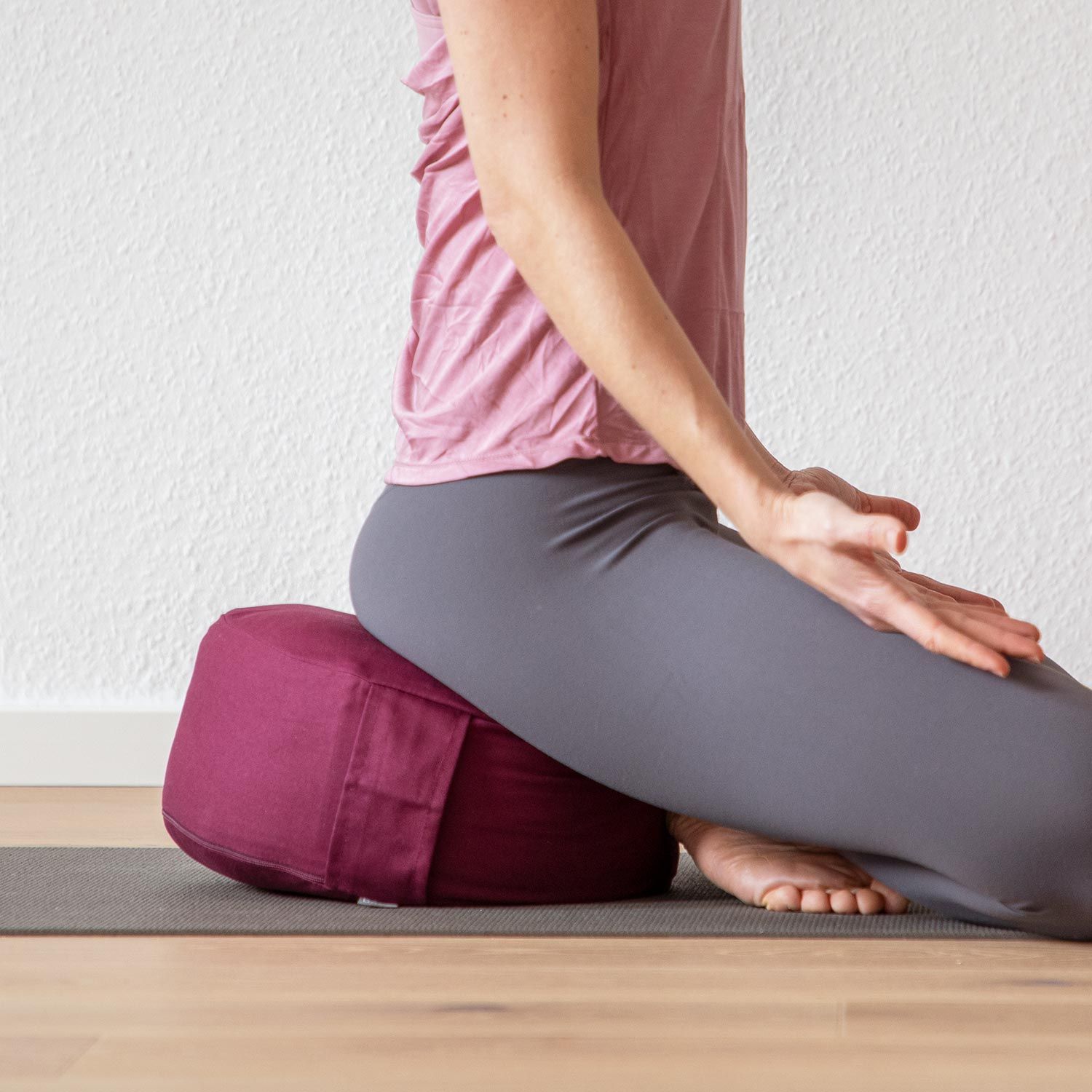 bodhi Meditationskissen RONDO ECO dunkelblau