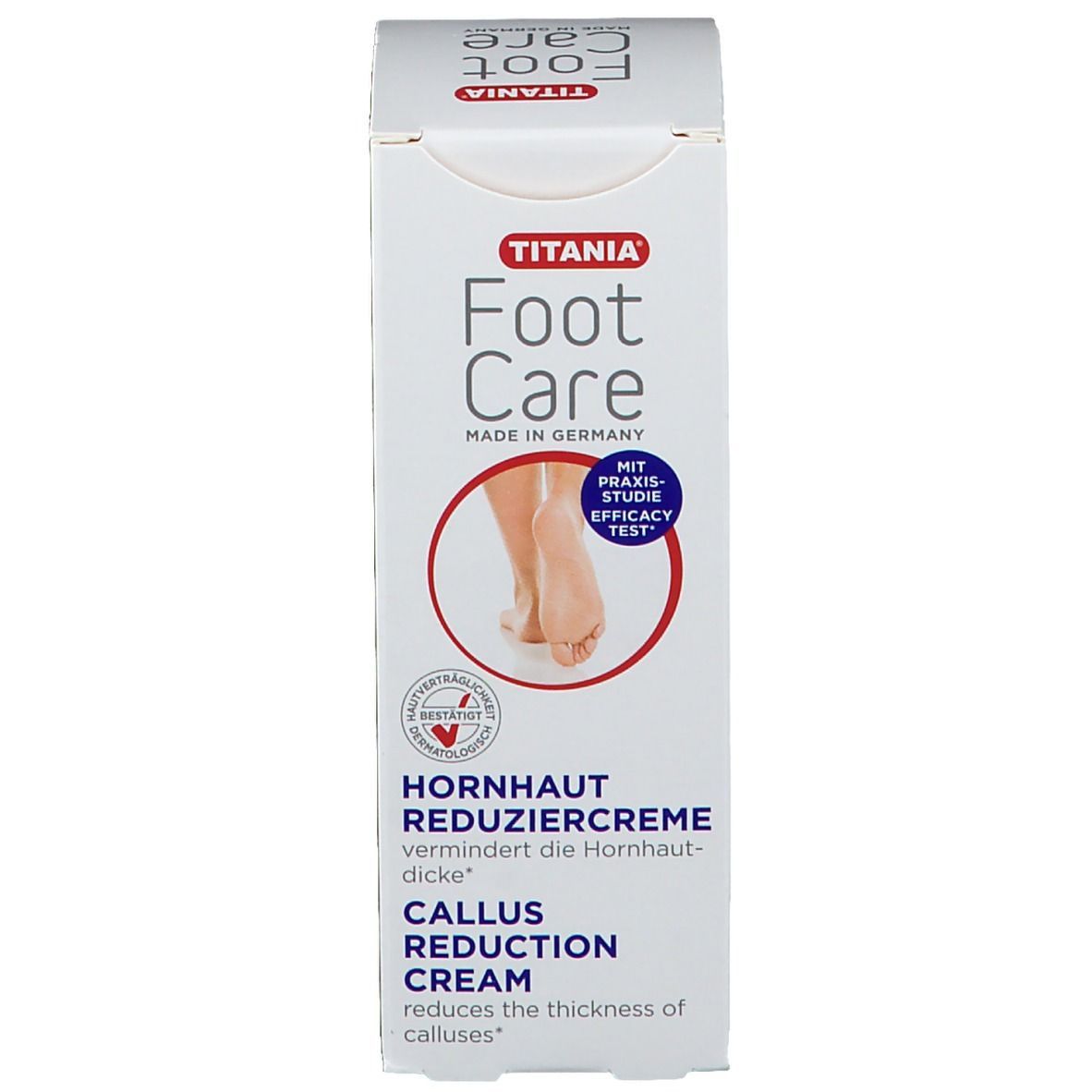 TITANIA® Foot Care Hornhaut Reduziercreme