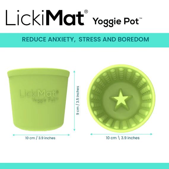 Yoggie Pot Orange - LickiMat