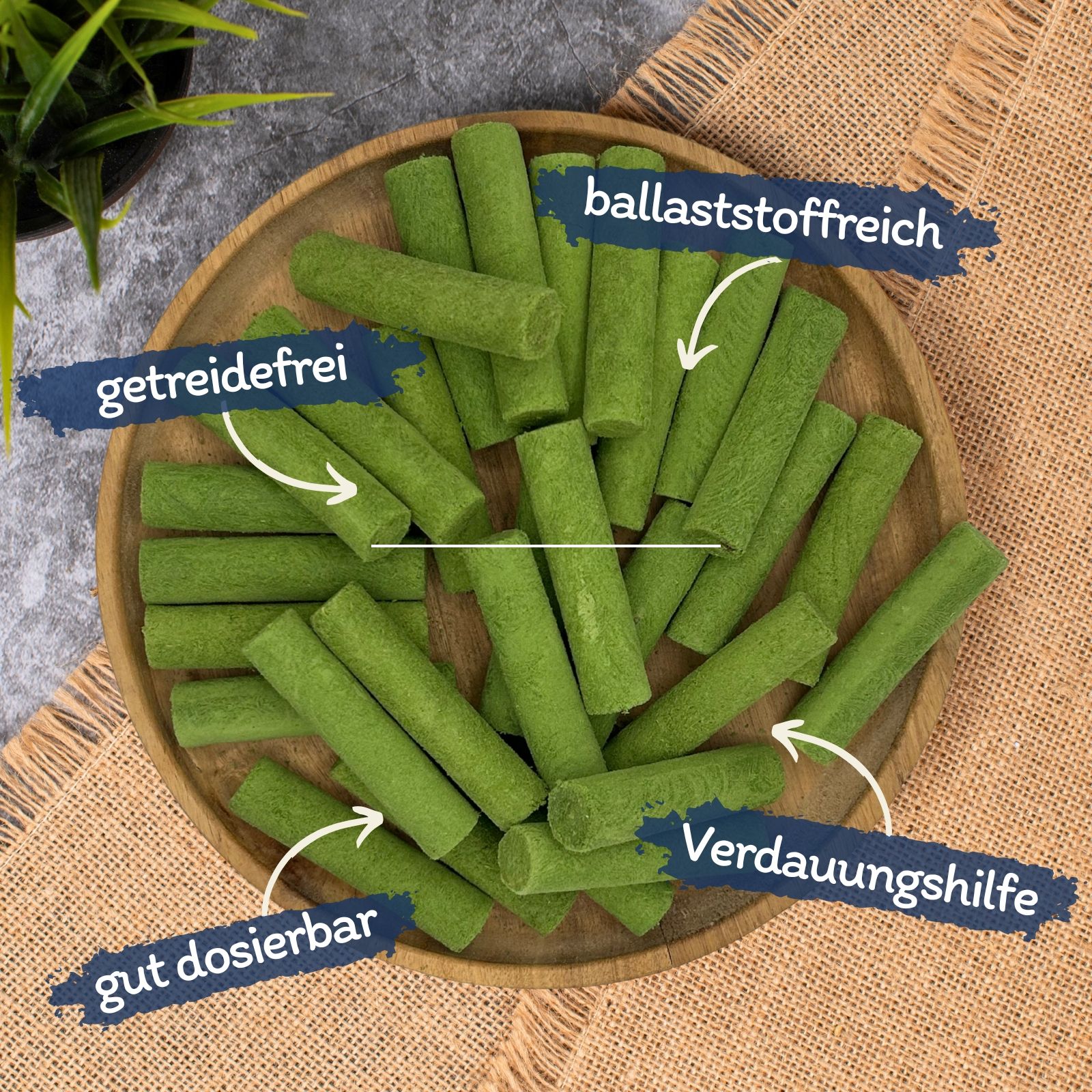 Lyra Katzengras Sticks gefriergetrocknet