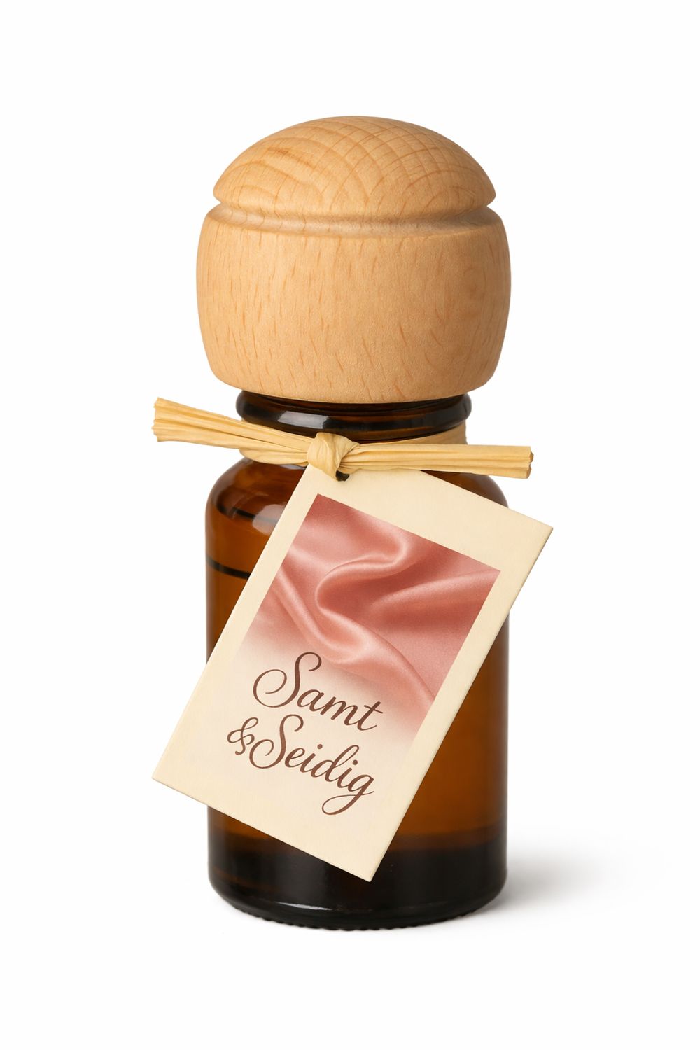 Nesbel Piccolino Duftöl – Handgefertigt mit Buchenholzverschluss | Ätherische Öle Samt und Seidig