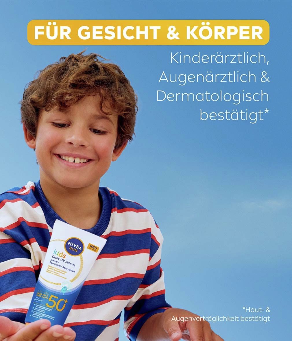 NIVEA Sun Kids Daily UV Schutz LSF 50+