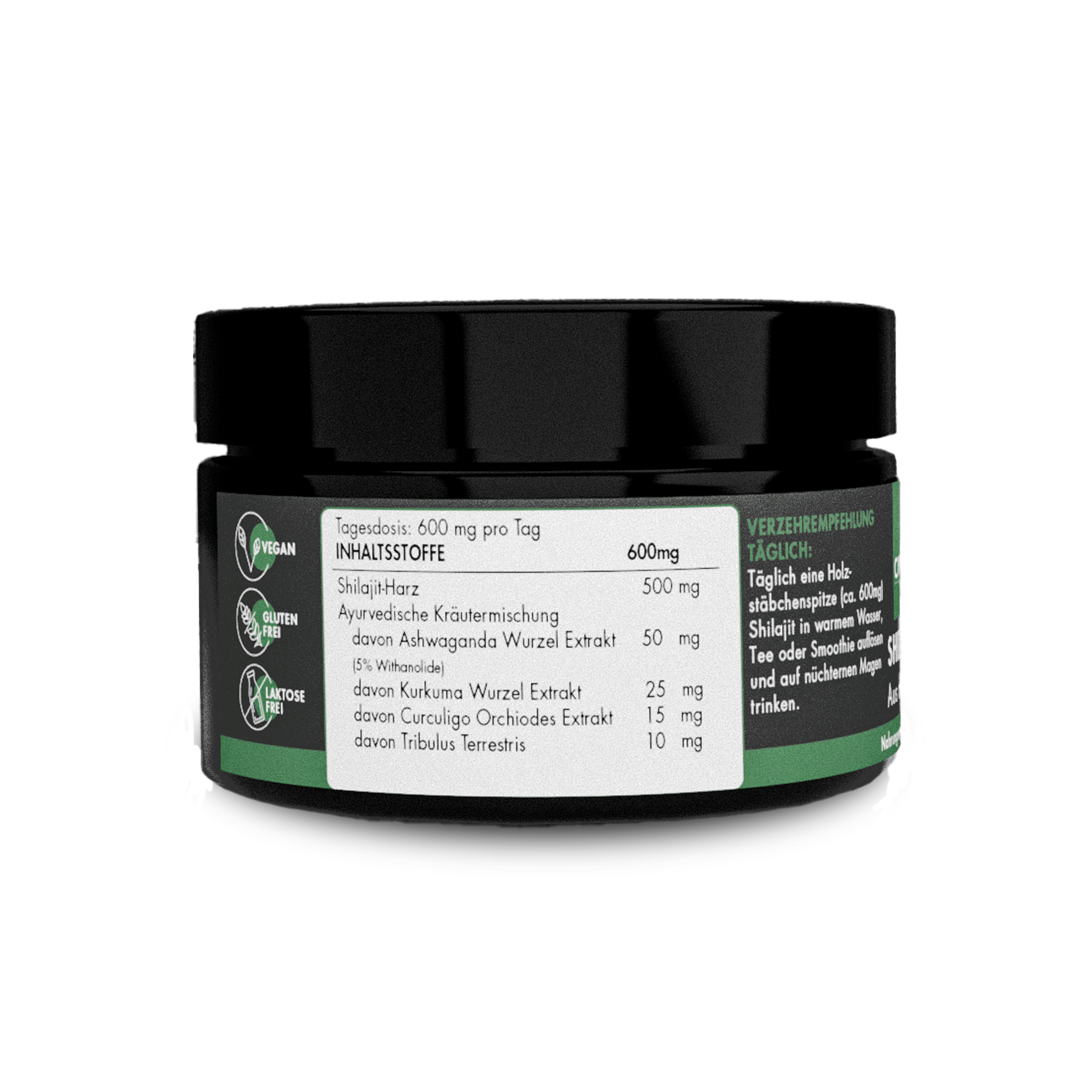Canchana Shilajit Harz  70 % Fulvinsäure
