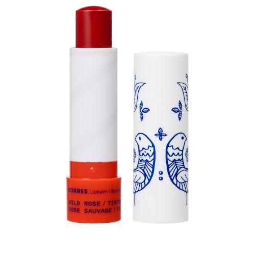 KORRES Lip Balm Wild Rose Getönt Red