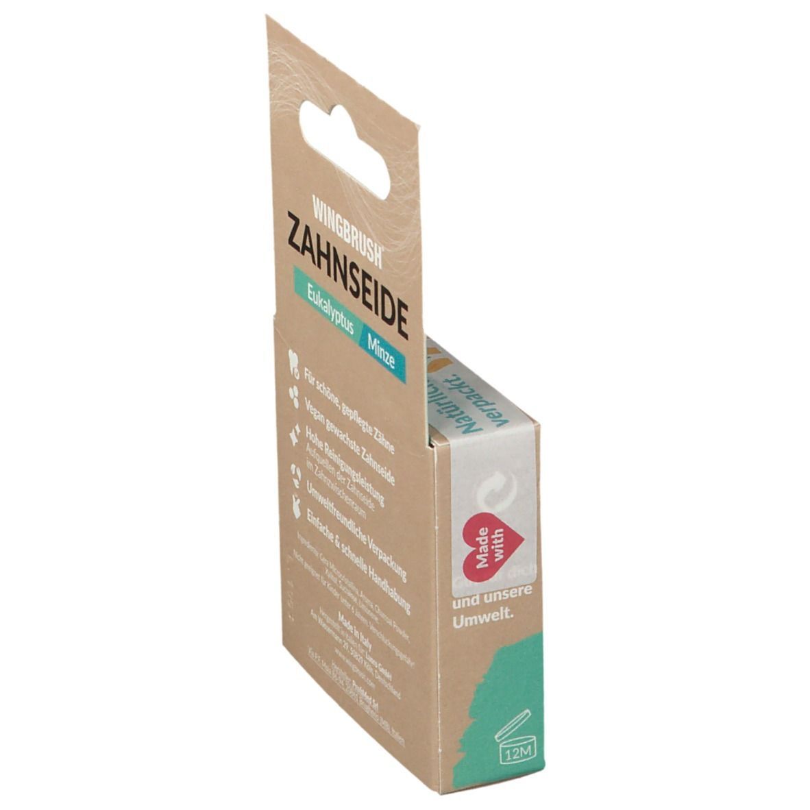 Wingbrush Zahnseide Eukalyptus Minze