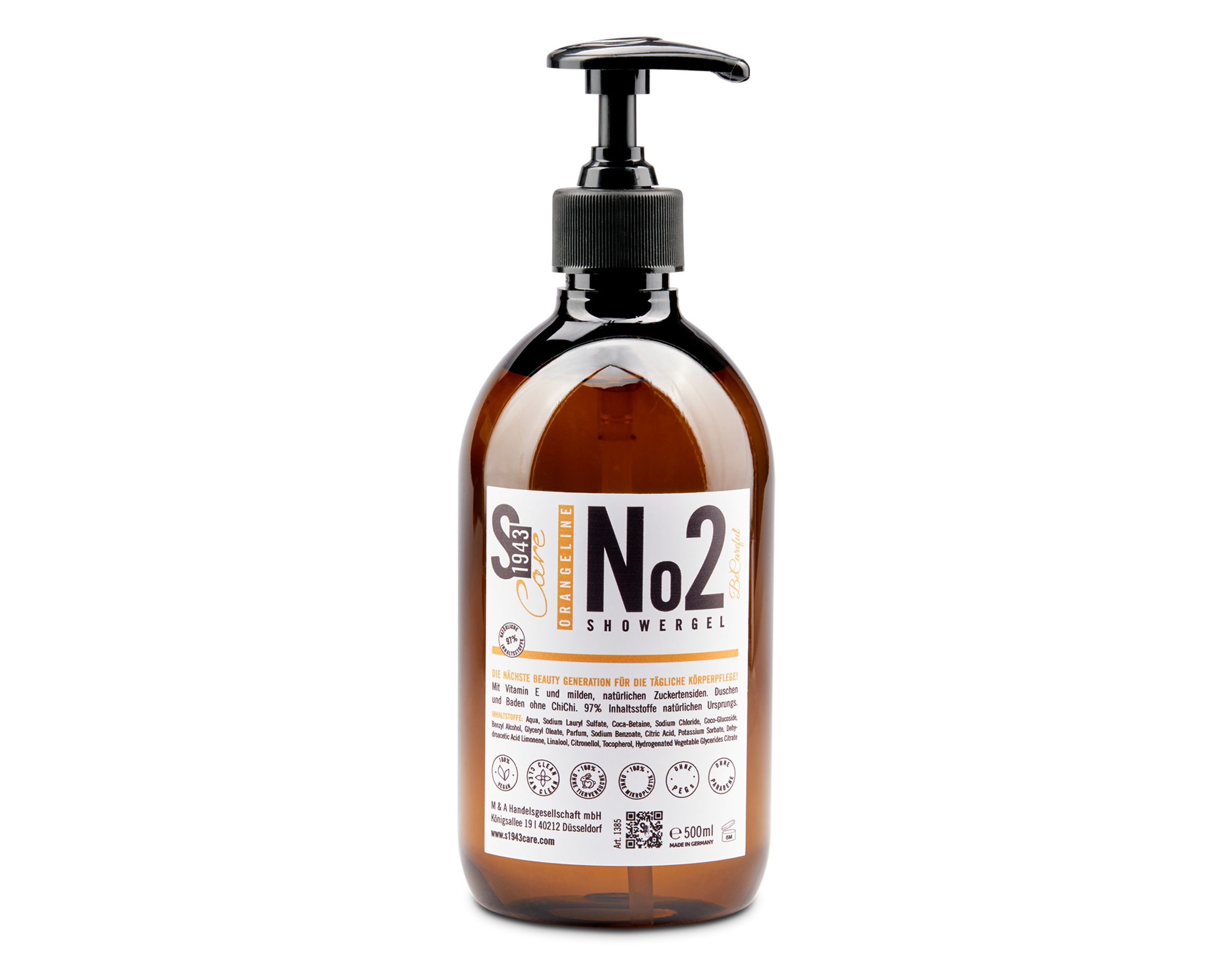 S1943Care No2 Showergel 500 ml