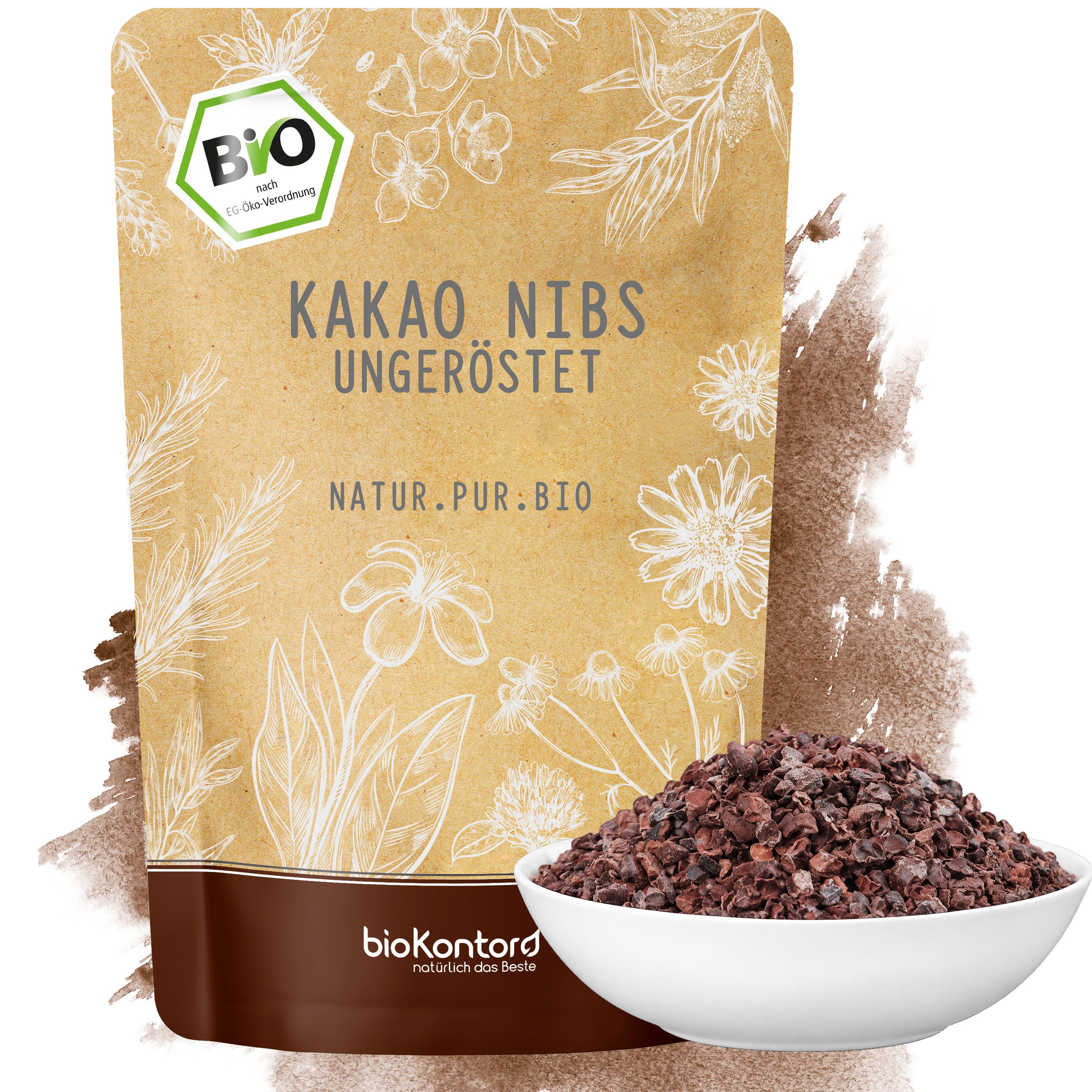bioKontor bio Kakaonibs ungeröstet 250 g